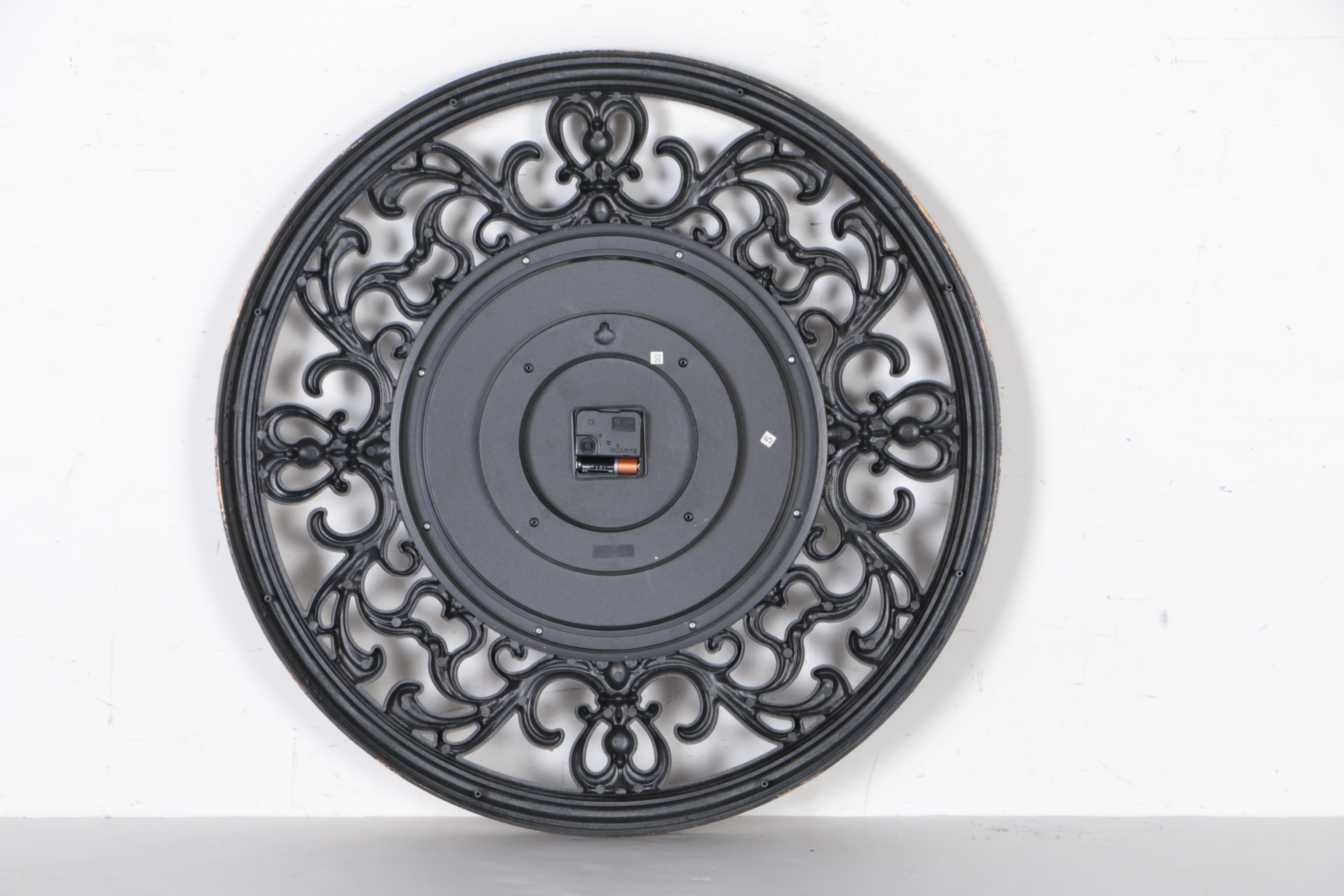 Edinburgh Round Brass Wall Clock