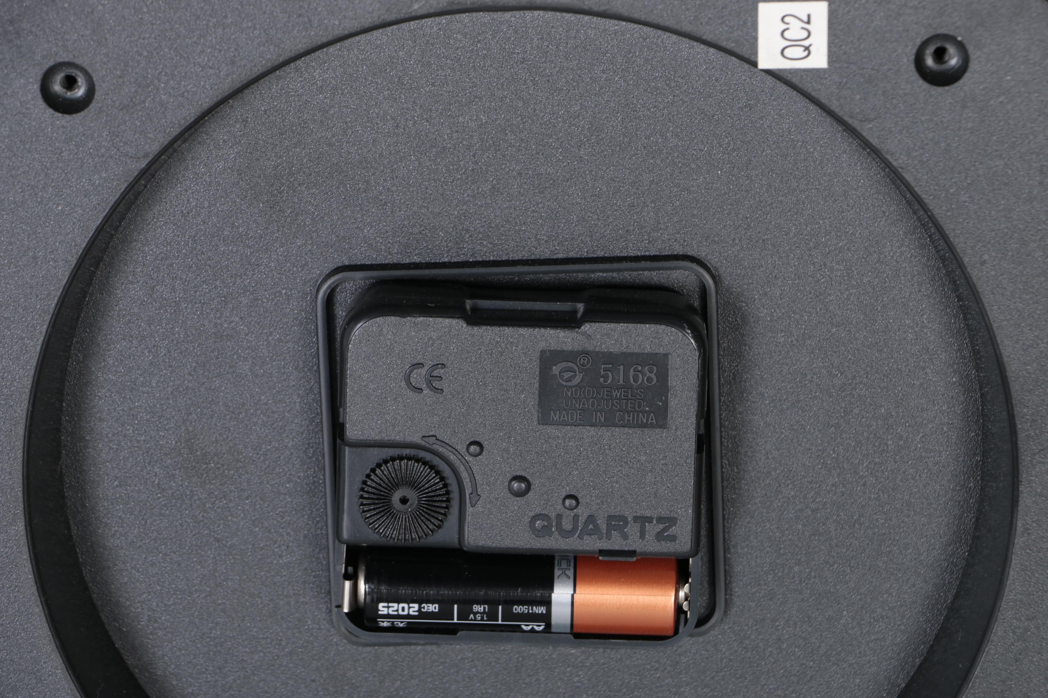 Edinburgh Round Brass Wall Clock