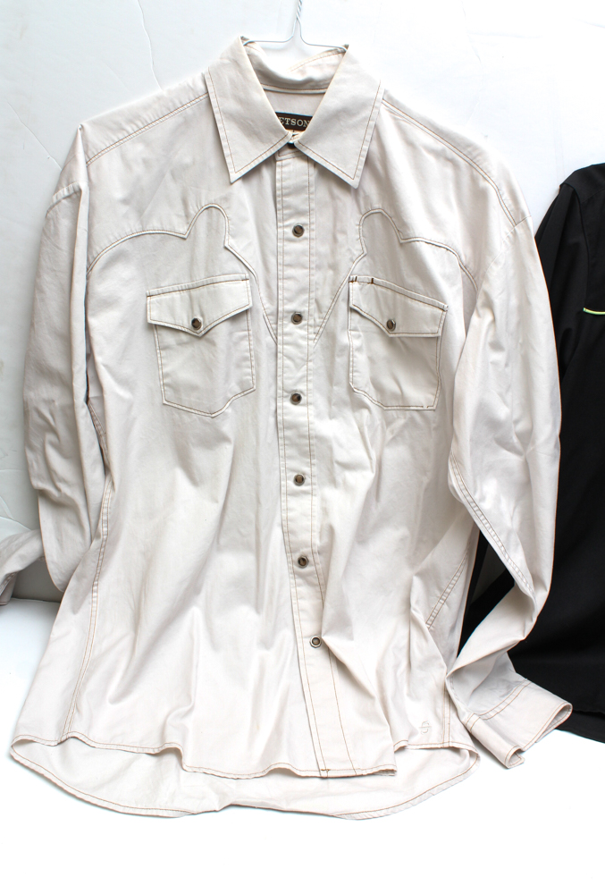 Embroidered Western Wear Dress Shirts