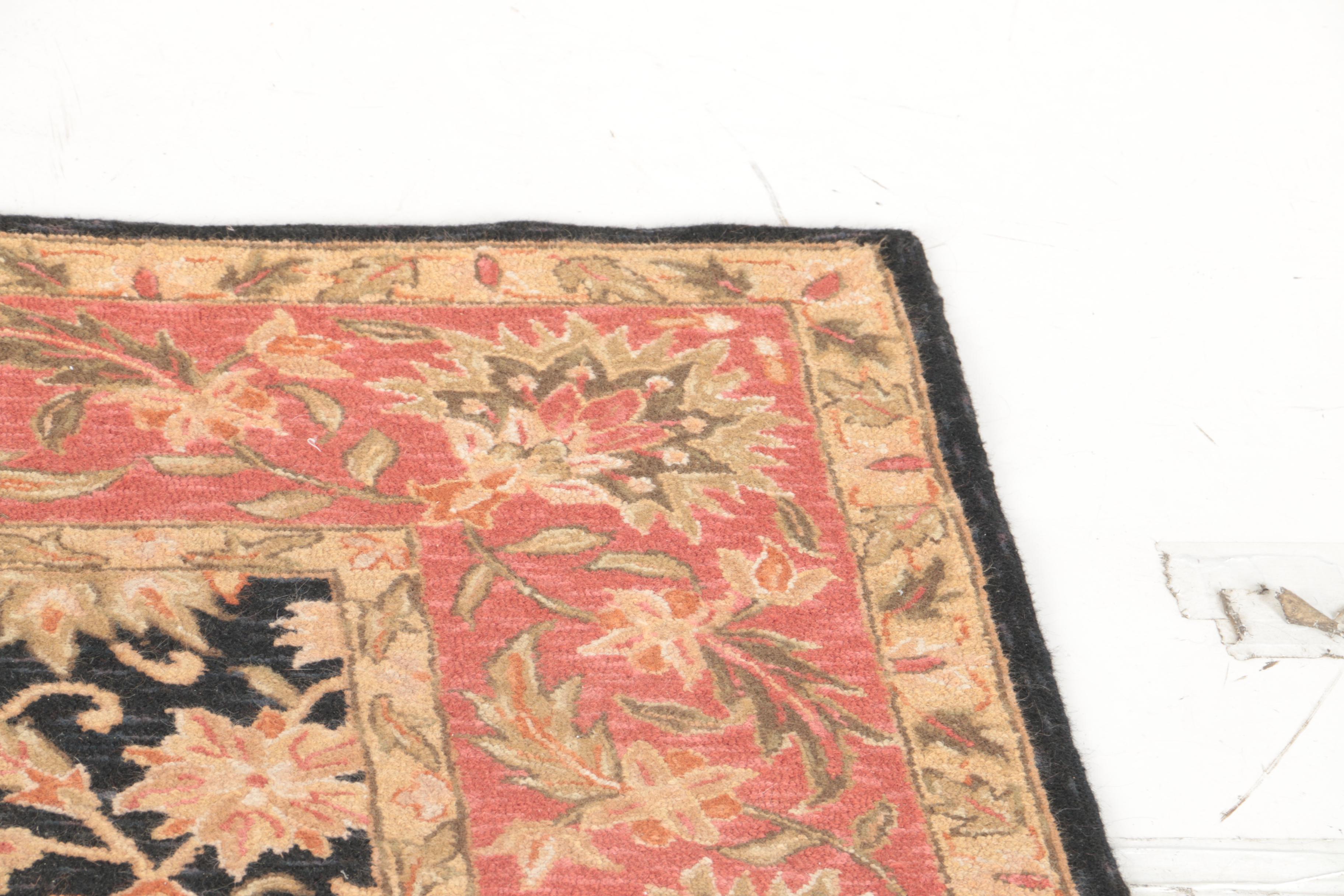 Hand-Tufted Indo-Persian Style Area Rug