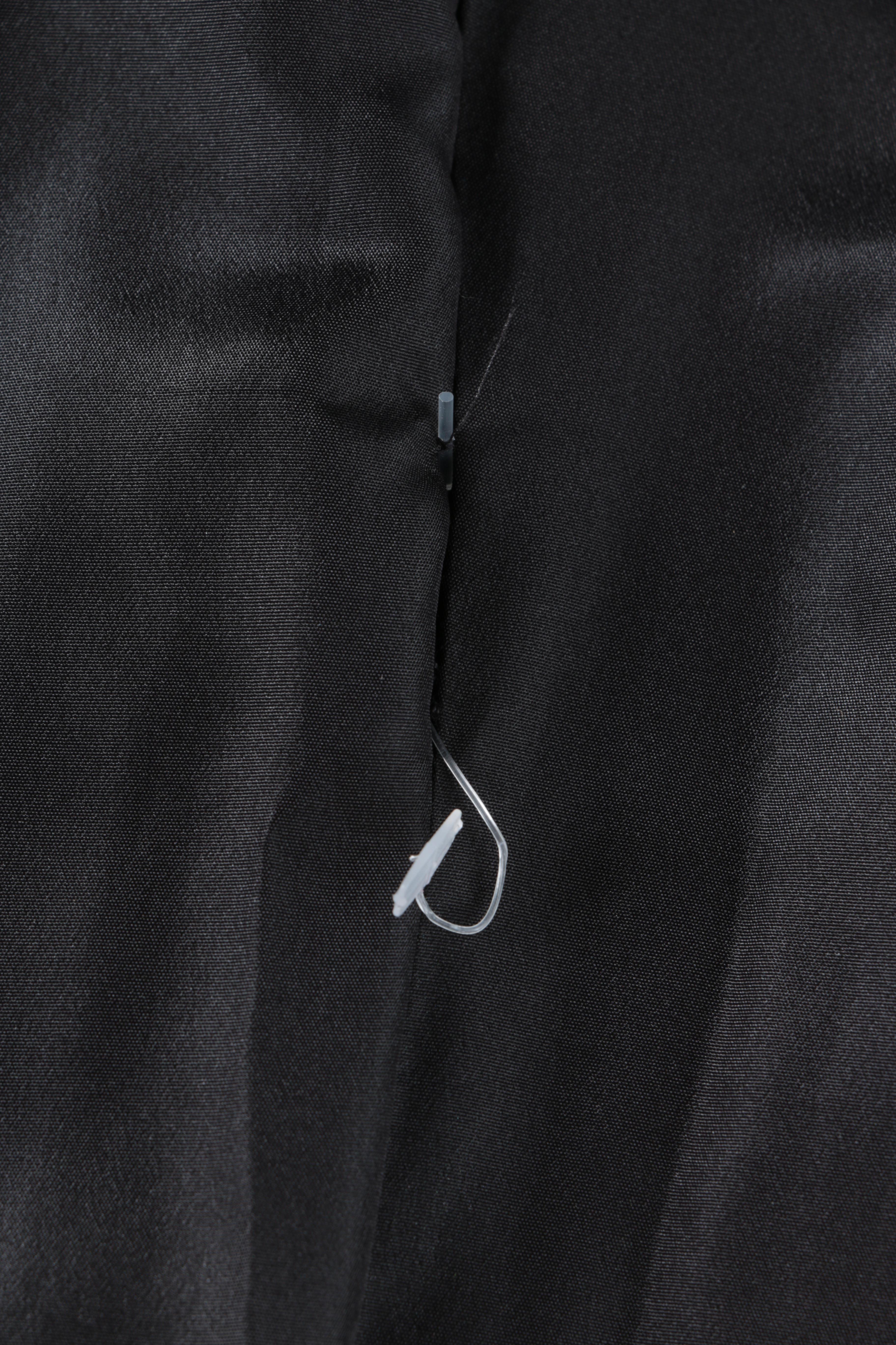 Janucci Full Sheared Mink Fur Coat With Sable Collar