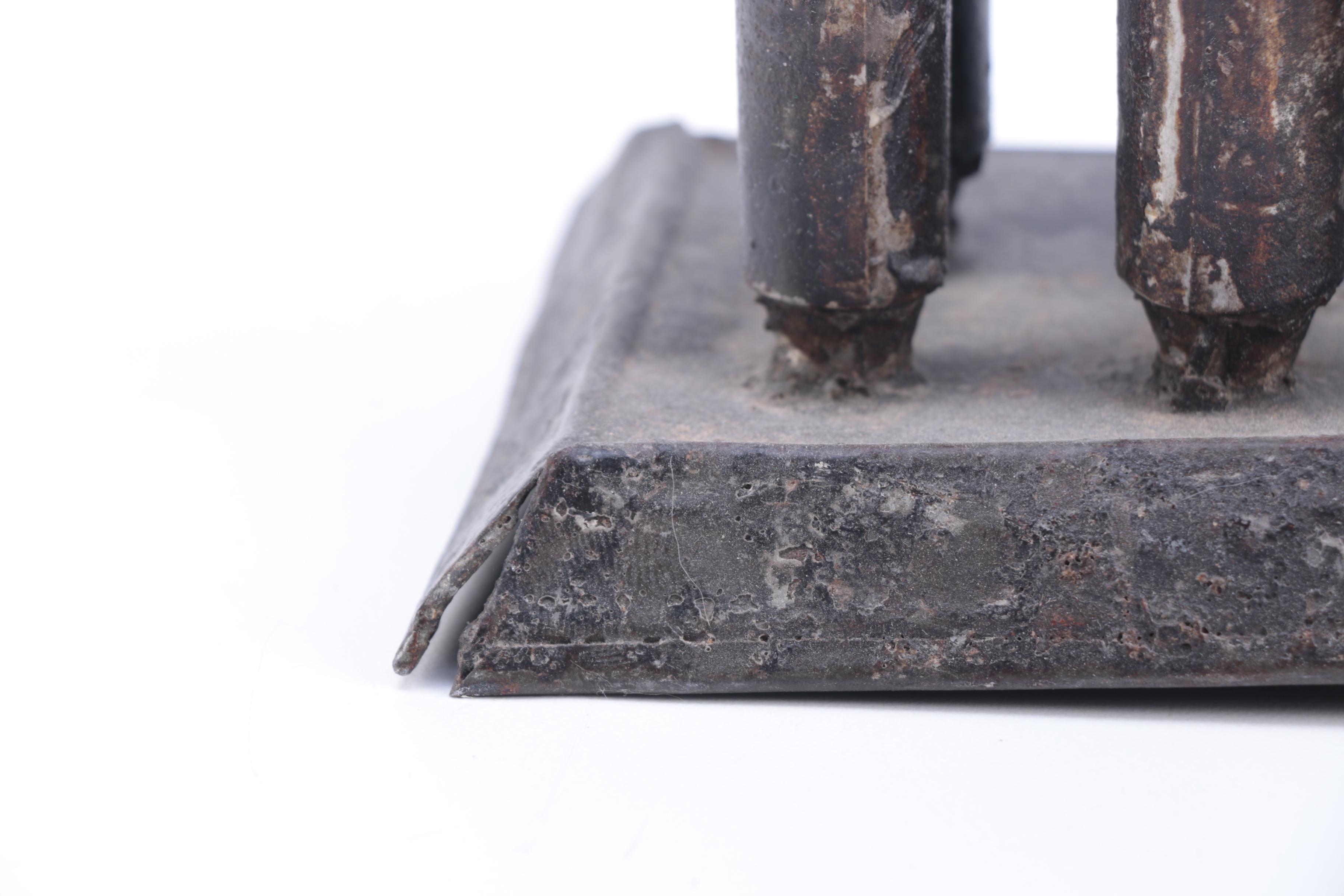 Vintage Metal Candle Mold