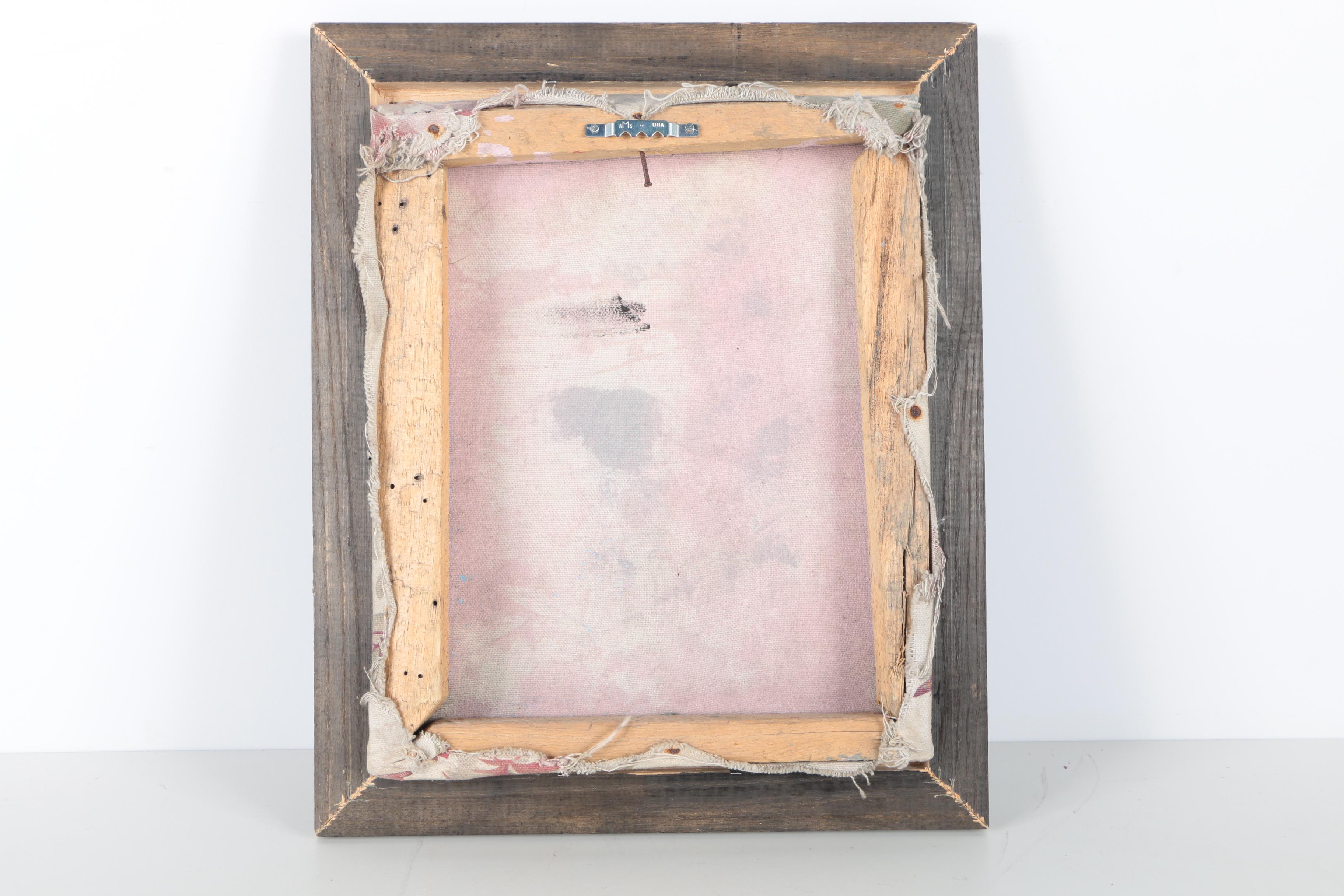 Dieubon Oil on Canvas of French Maritime Scene