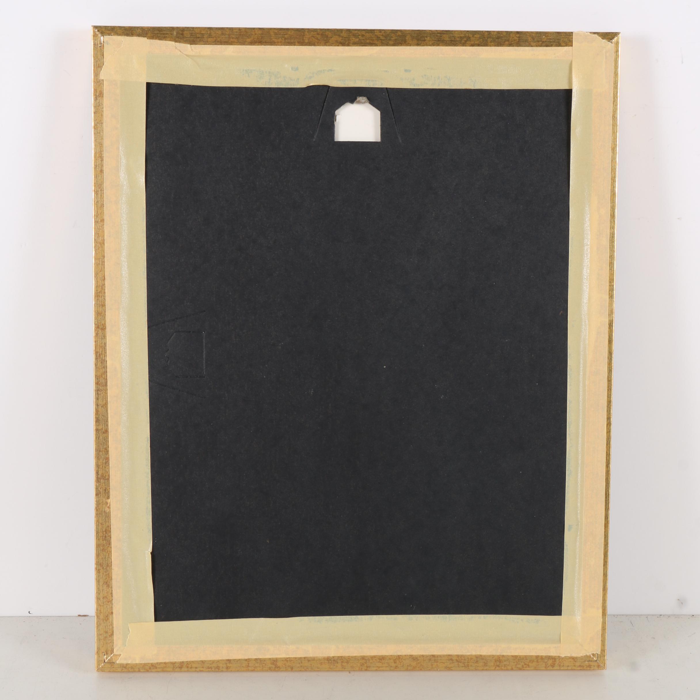 Hand Colored Etchings and Black and White Photograph