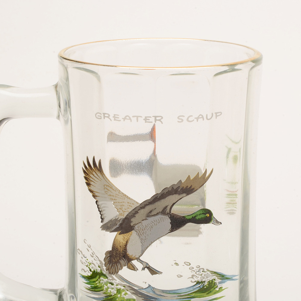 Vintage Signed Ned Smith Bird Mugs