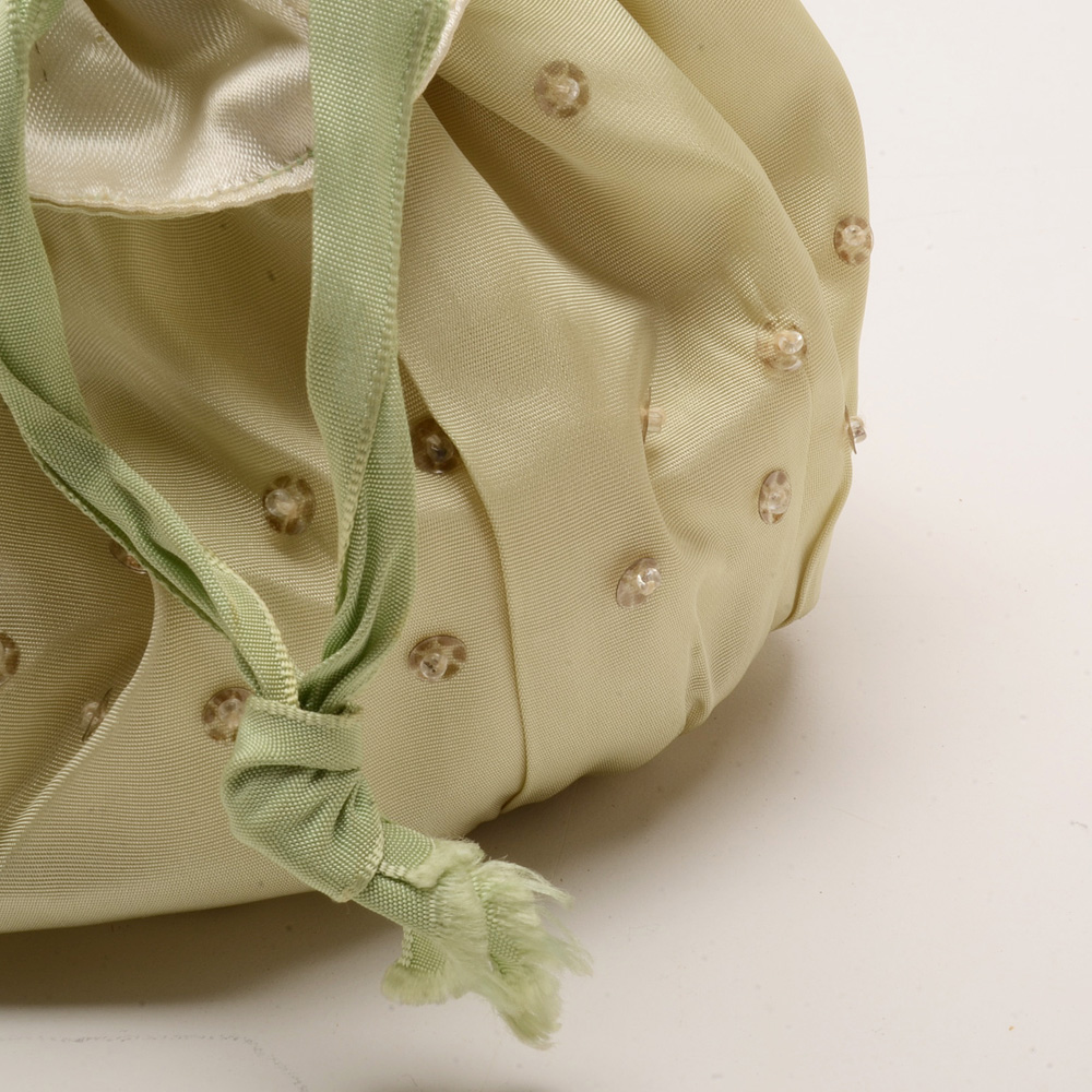 Pair of Vintage Purses and Enamel Pill Box