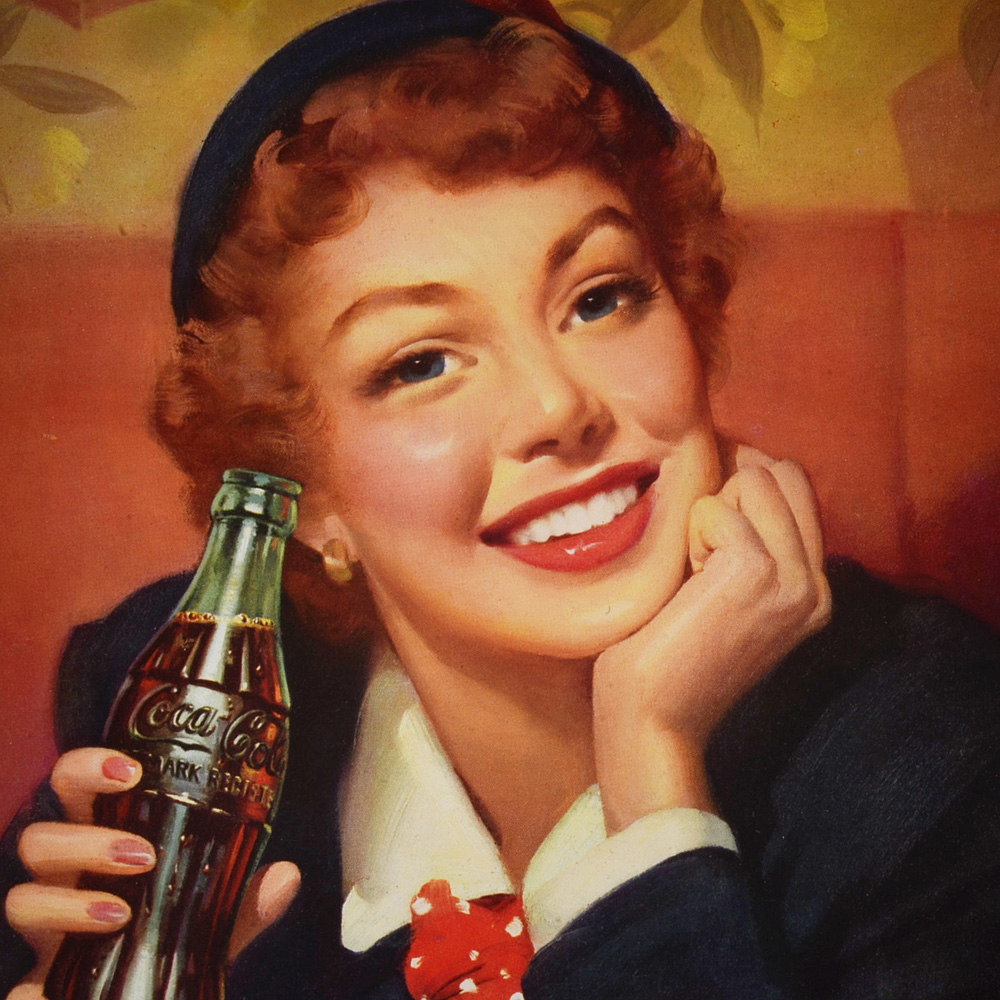 Reproduction Coca-Cola Tray