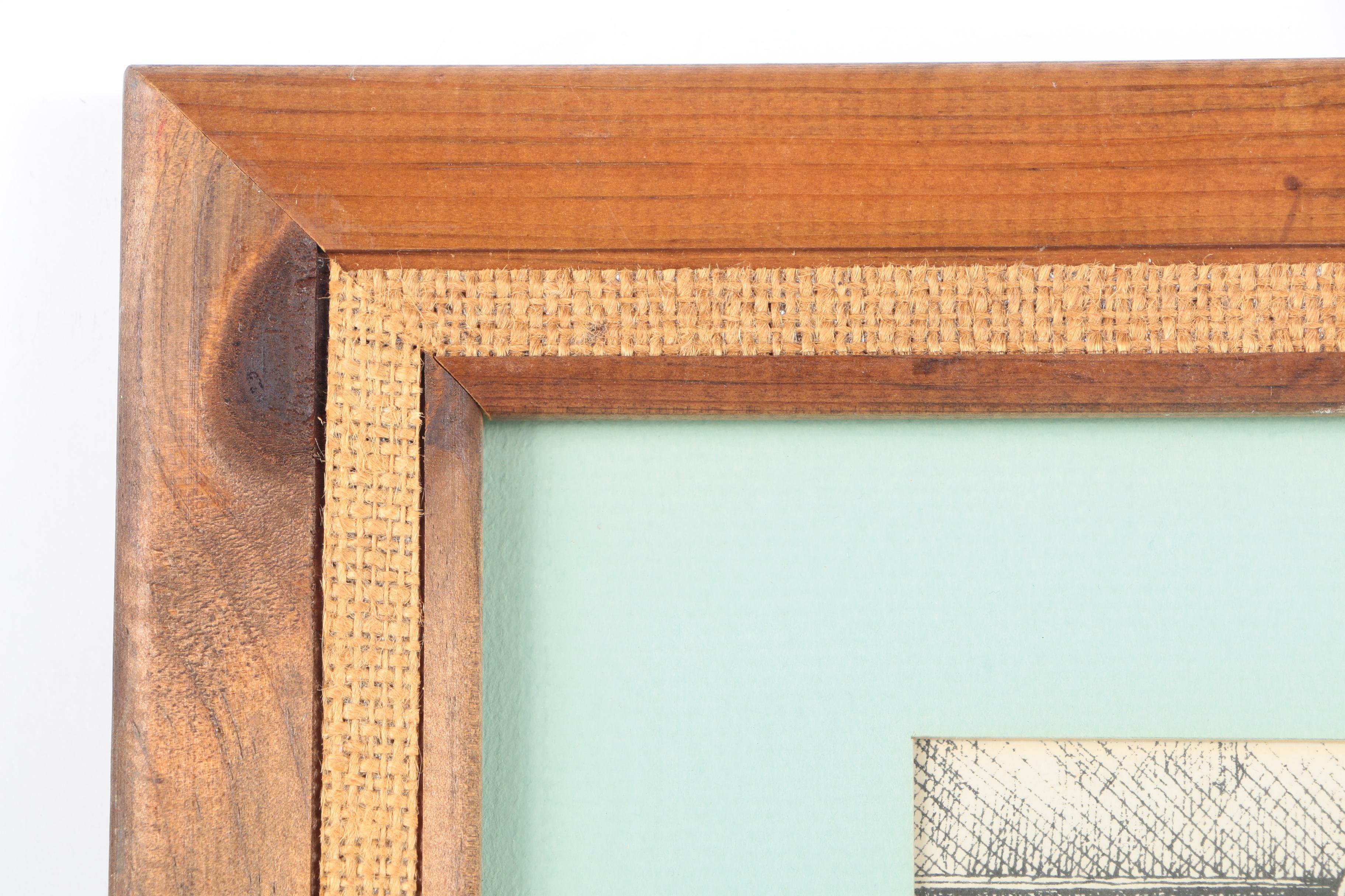 Tommy Fulton Limited Edition Lithograph on Paper of Class Room