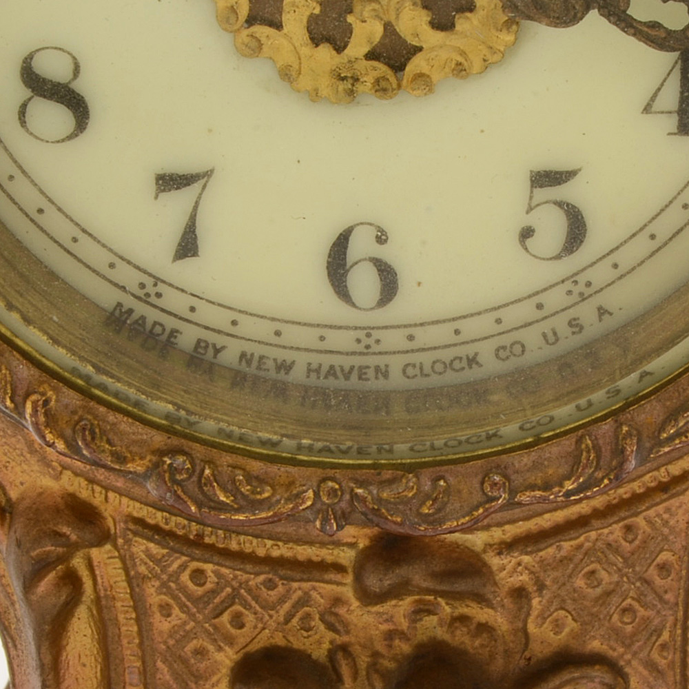 New Haven Art Nouveau Mantle Clock