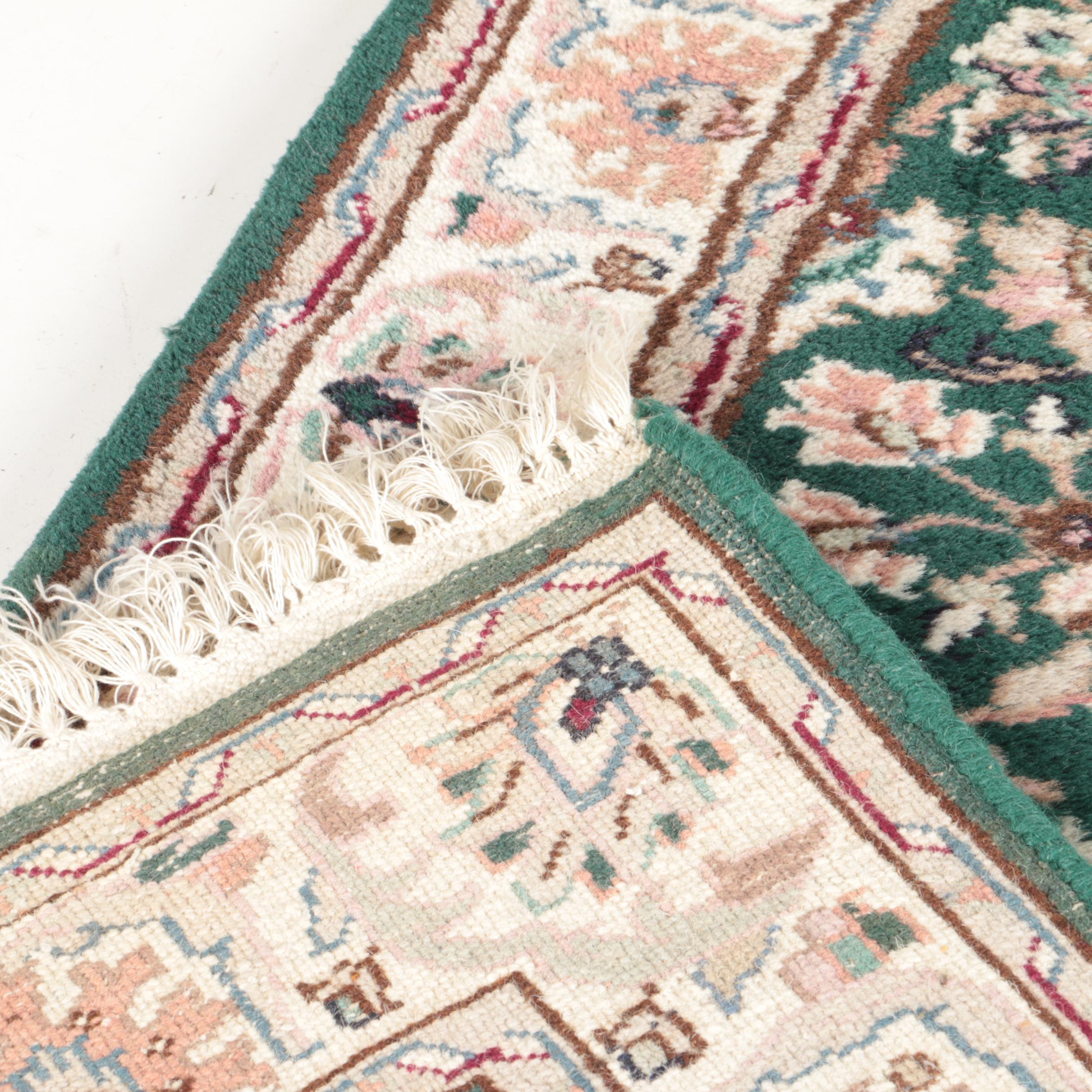 Hand-Knotted Indo-Persian Carpet Runner