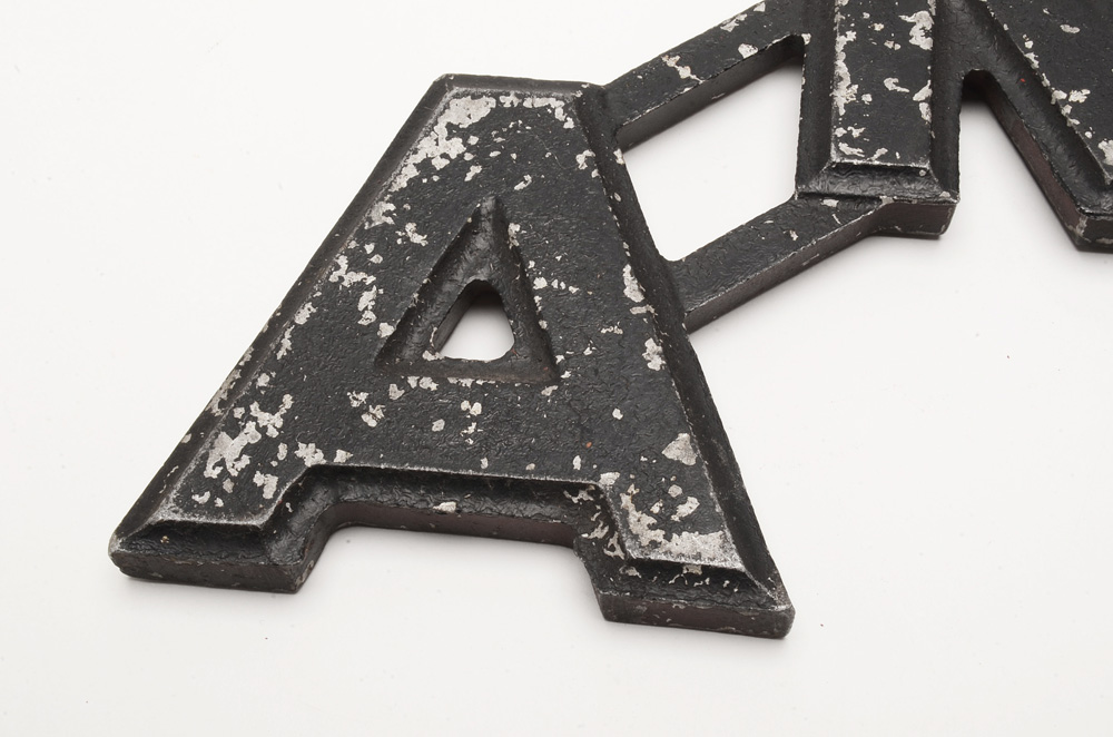 Vintage Metal Advertising Signs