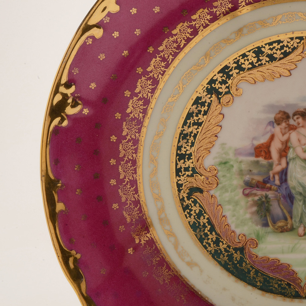 Decorative Royal Vienna Porcelain Wall Plate