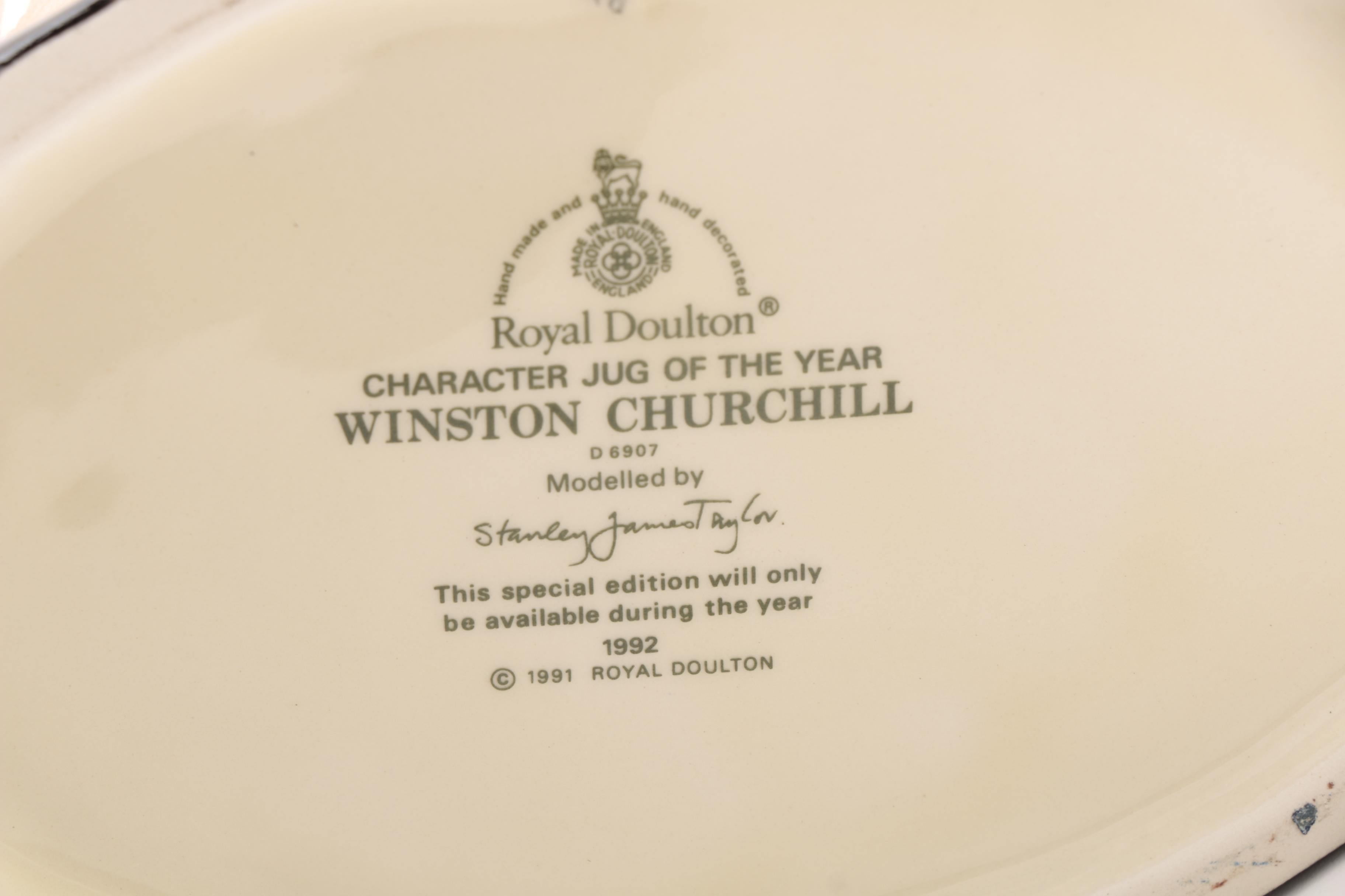 Royal Doulton Jugs of British Leaders