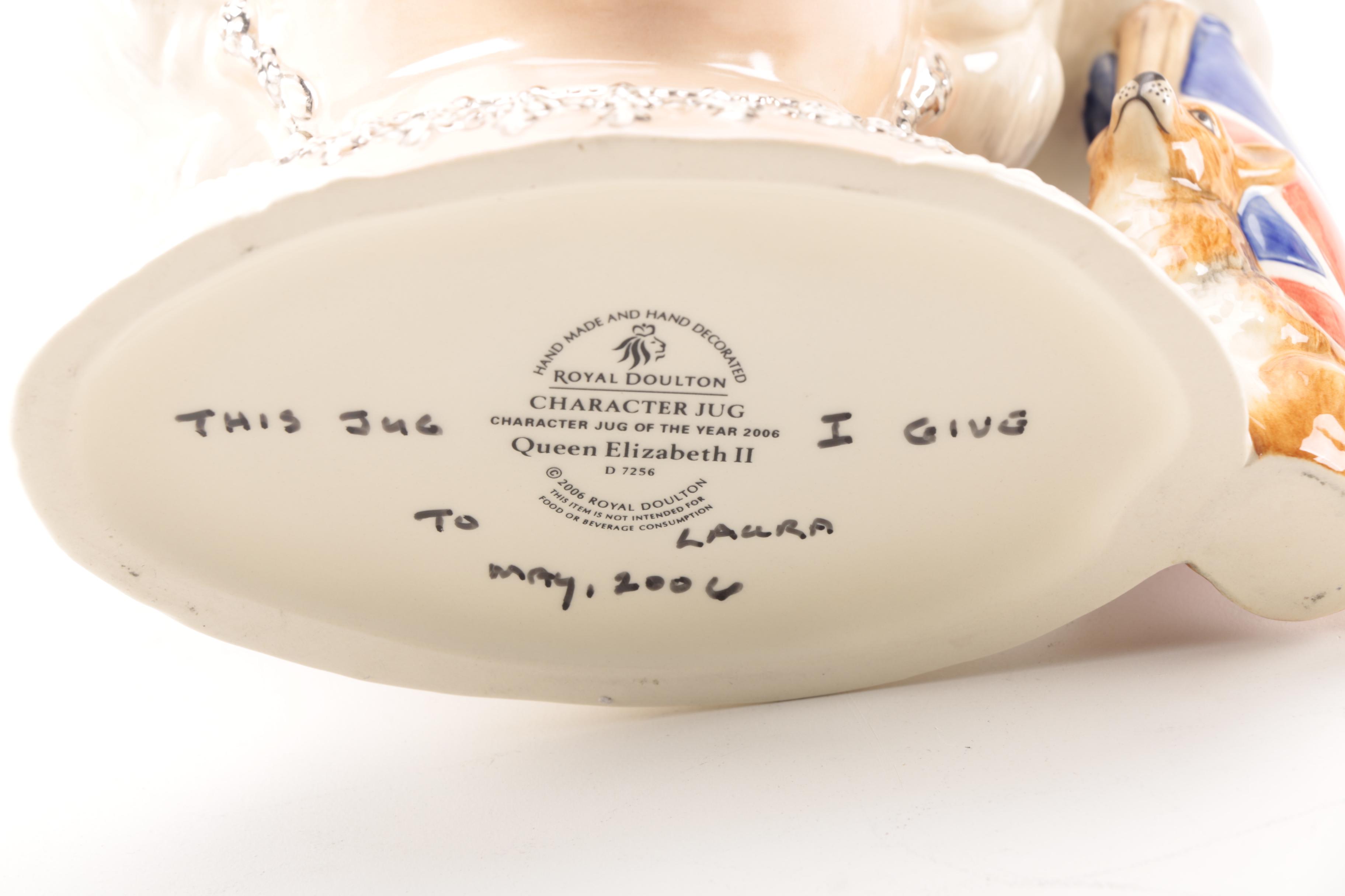 Royal Doulton Jugs of British Leaders