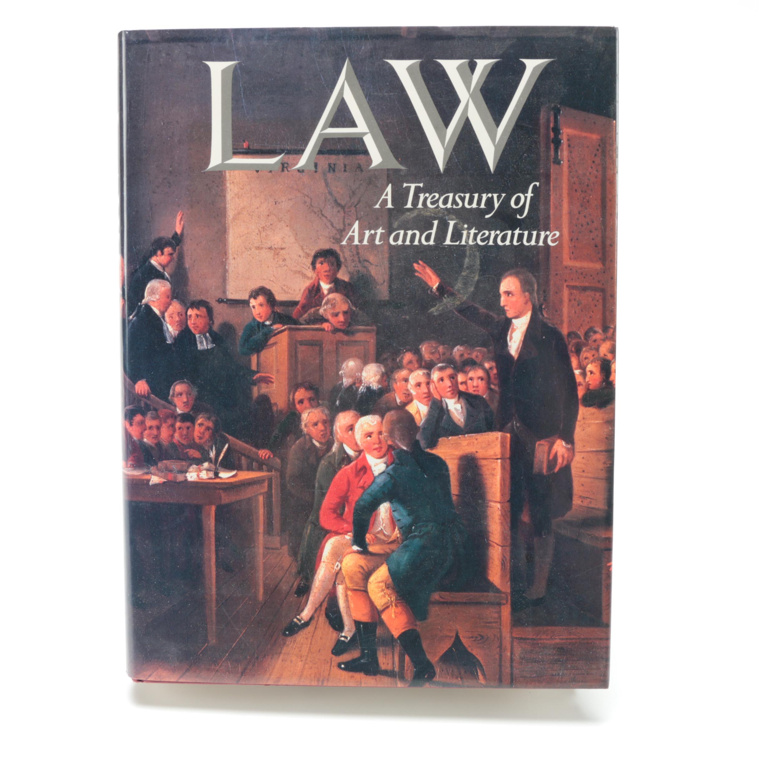1990 "Law A Treasury of Art and Literature" edited by Sara Robbins