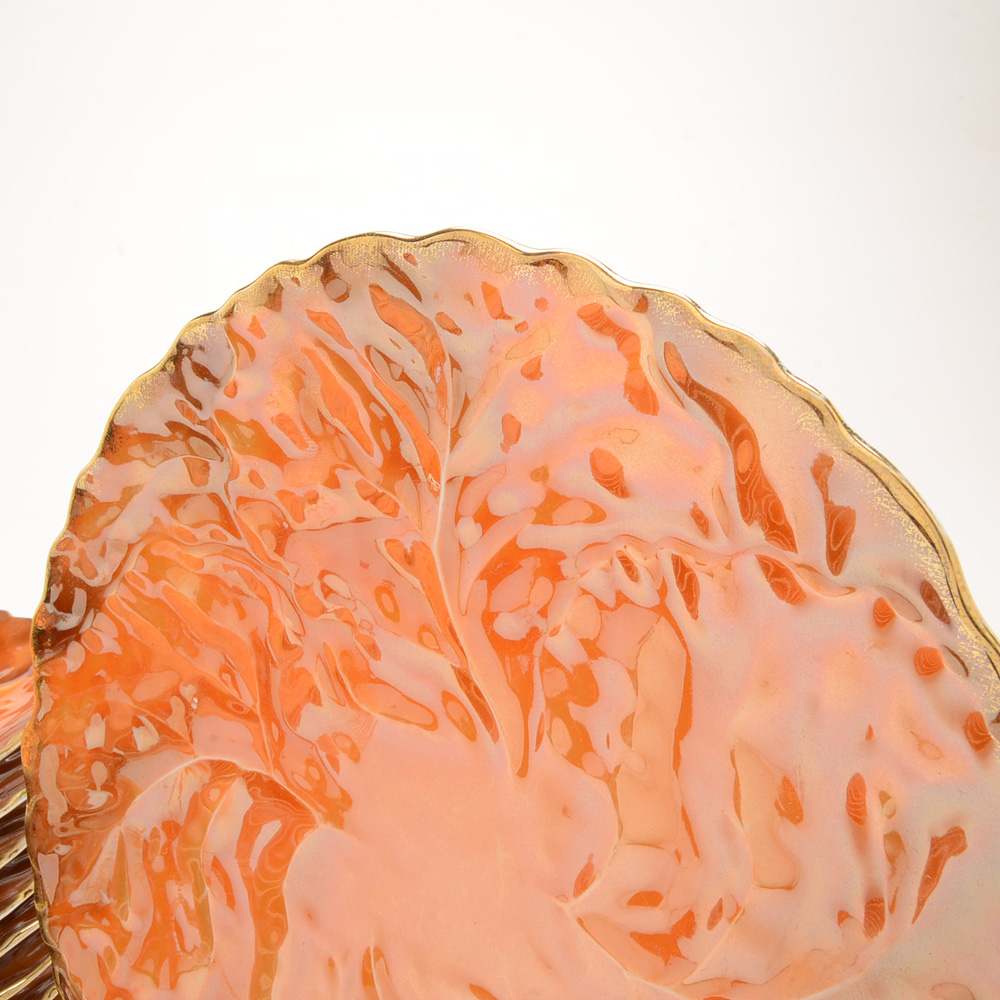 Vintage R.S. Germany Cabbage Leaf Porcelain Bowl and Plates