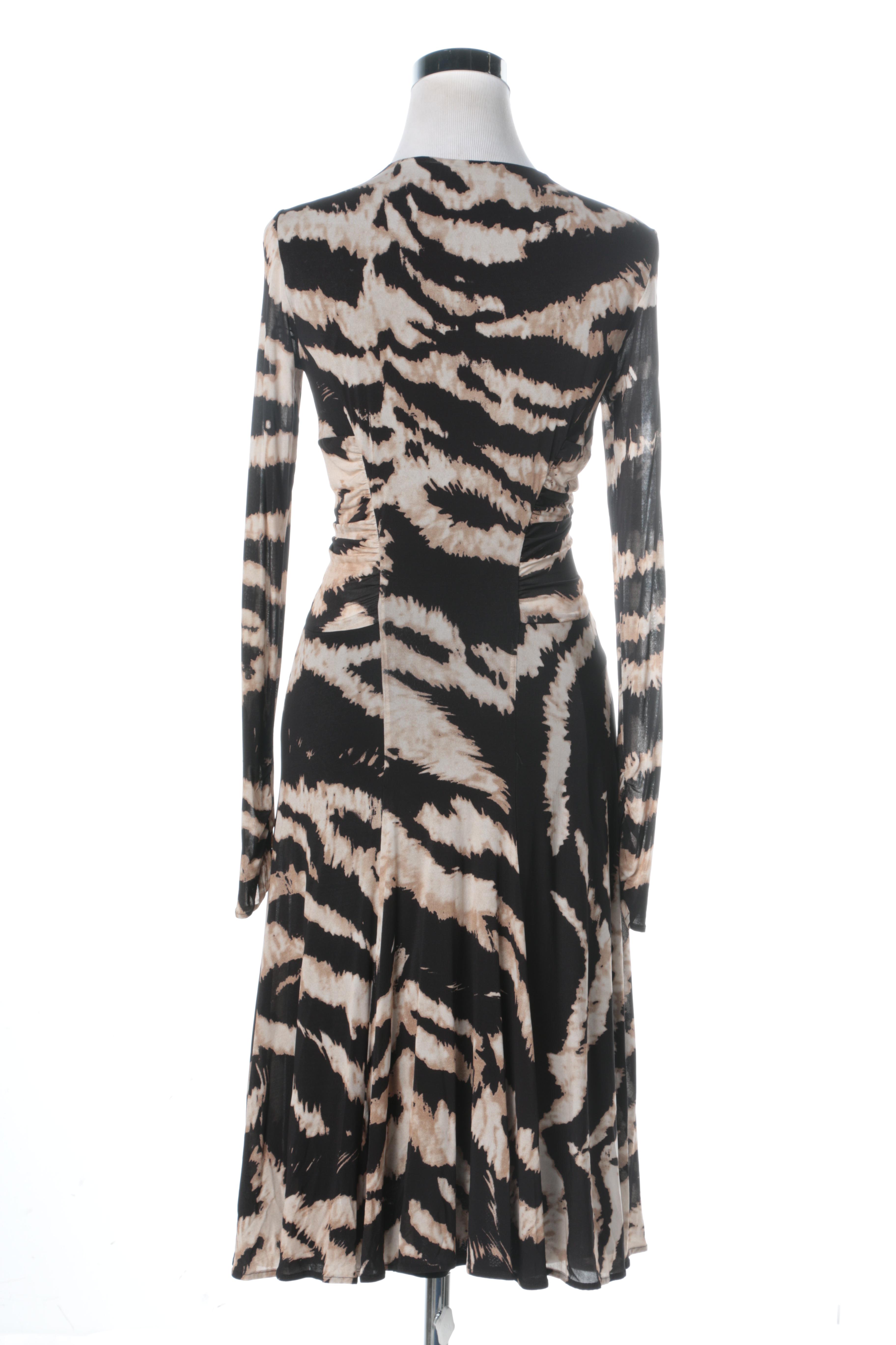 Roberto Cavalli Printed Dress