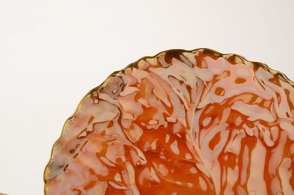 Vintage R.S. Germany Cabbage Leaf Porcelain Bowl and Plates