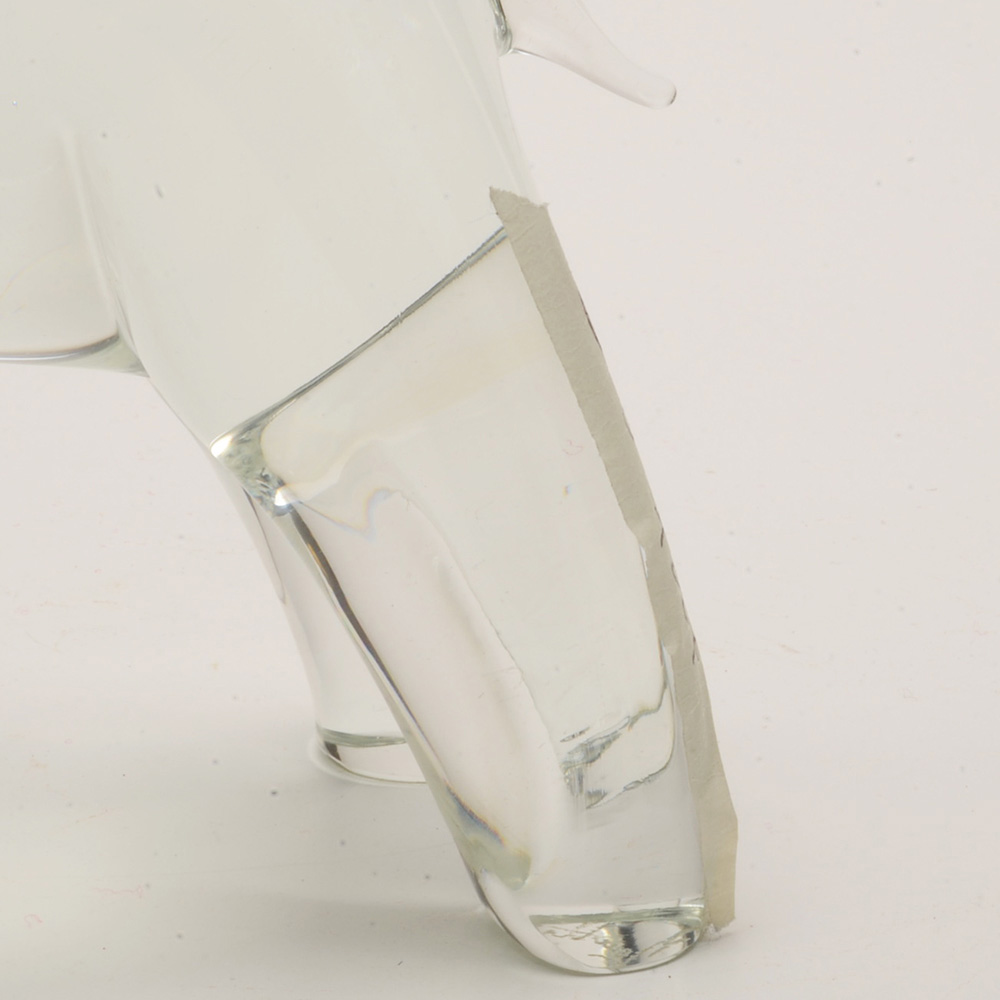 Group of Crystal Elephant Figurines