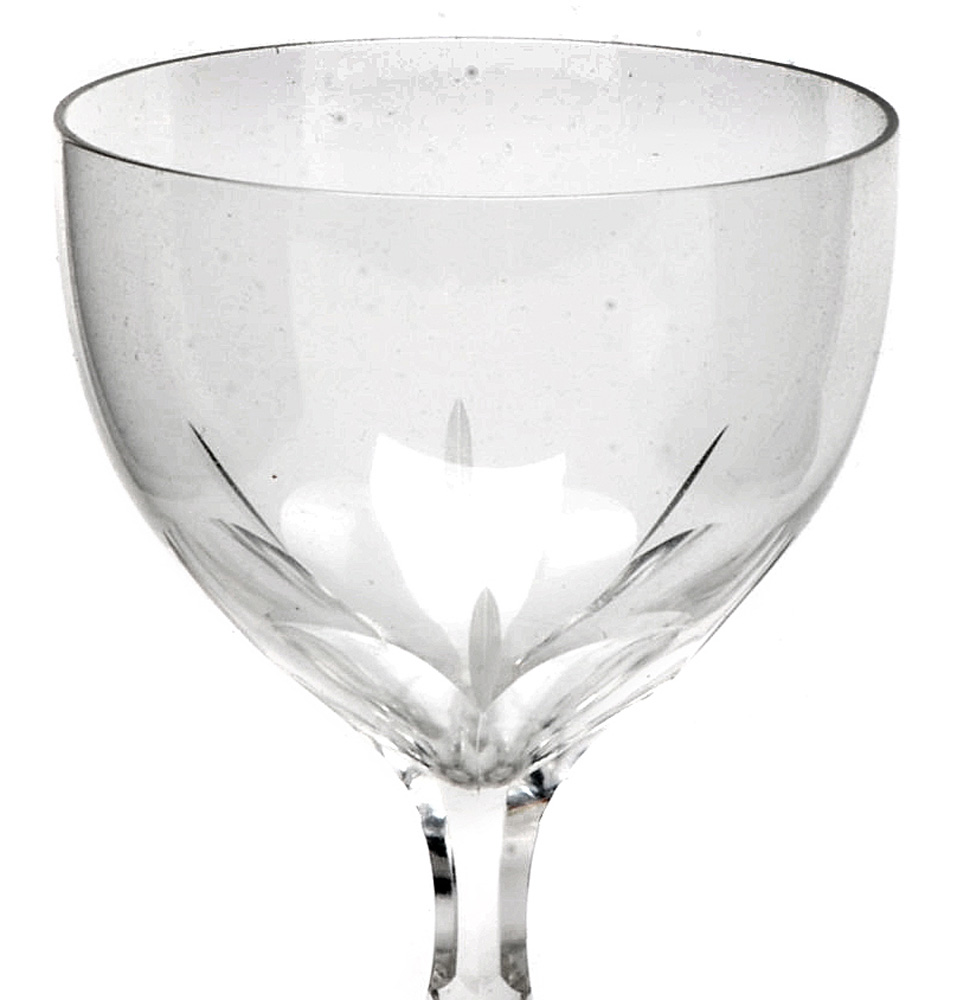 Set of Crystal Cordial Glasses