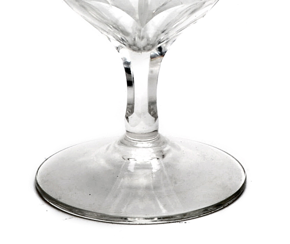 Set of Crystal Cordial Glasses