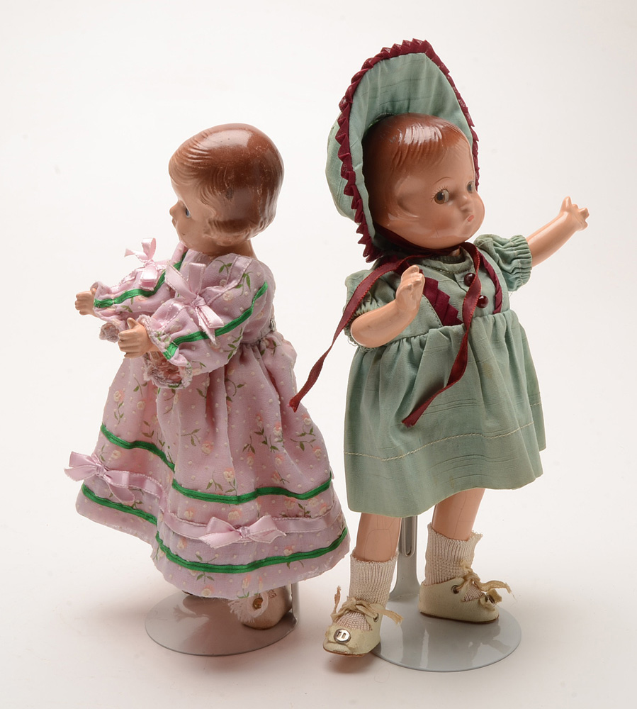 Effanbee Patsyette Doll with Clothing Doll Trunk