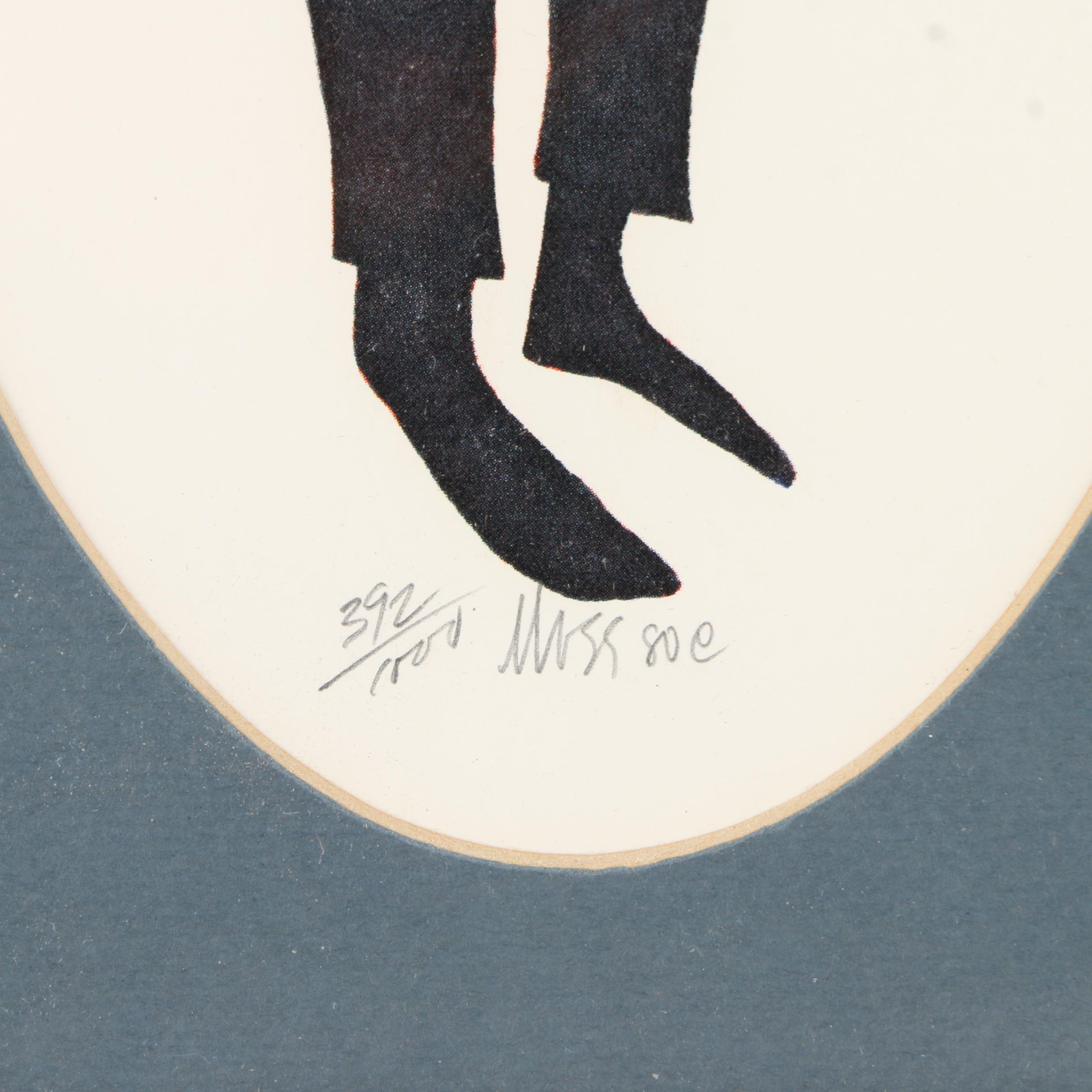 Limited Edition Offset Lithographs on Paper by P. Buckley Moss