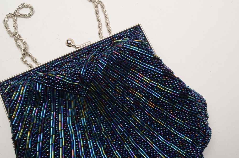 Pair of Vintage Beaded Handbags