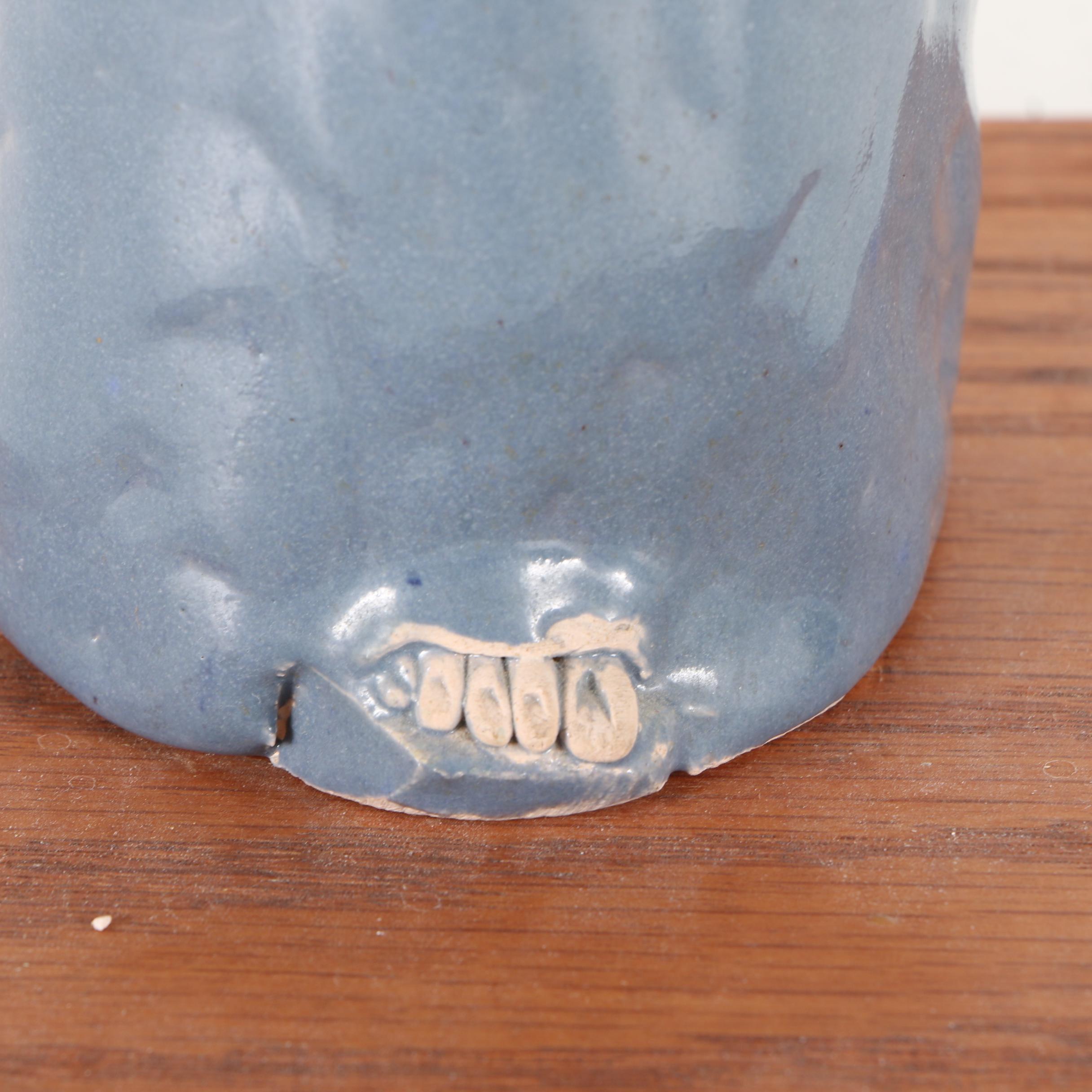 Surrealist Handbuilt Stoneware Figurine