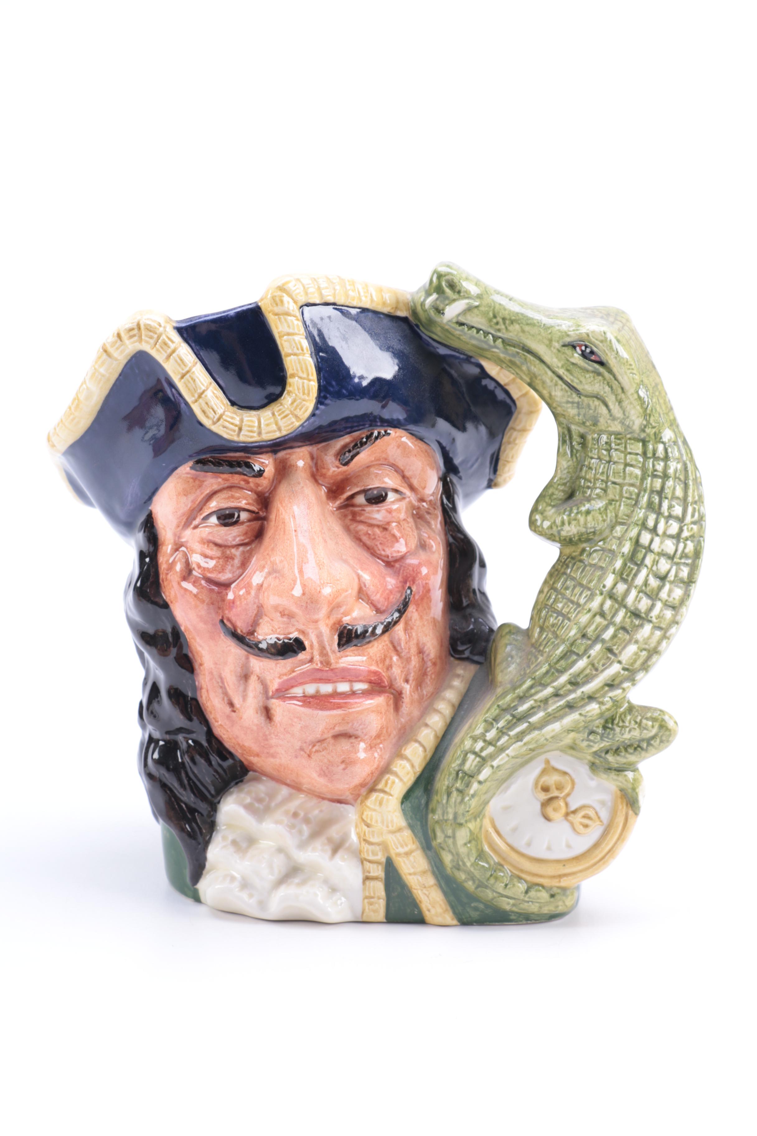 Royal Doulton Toby Mugs of Pirates