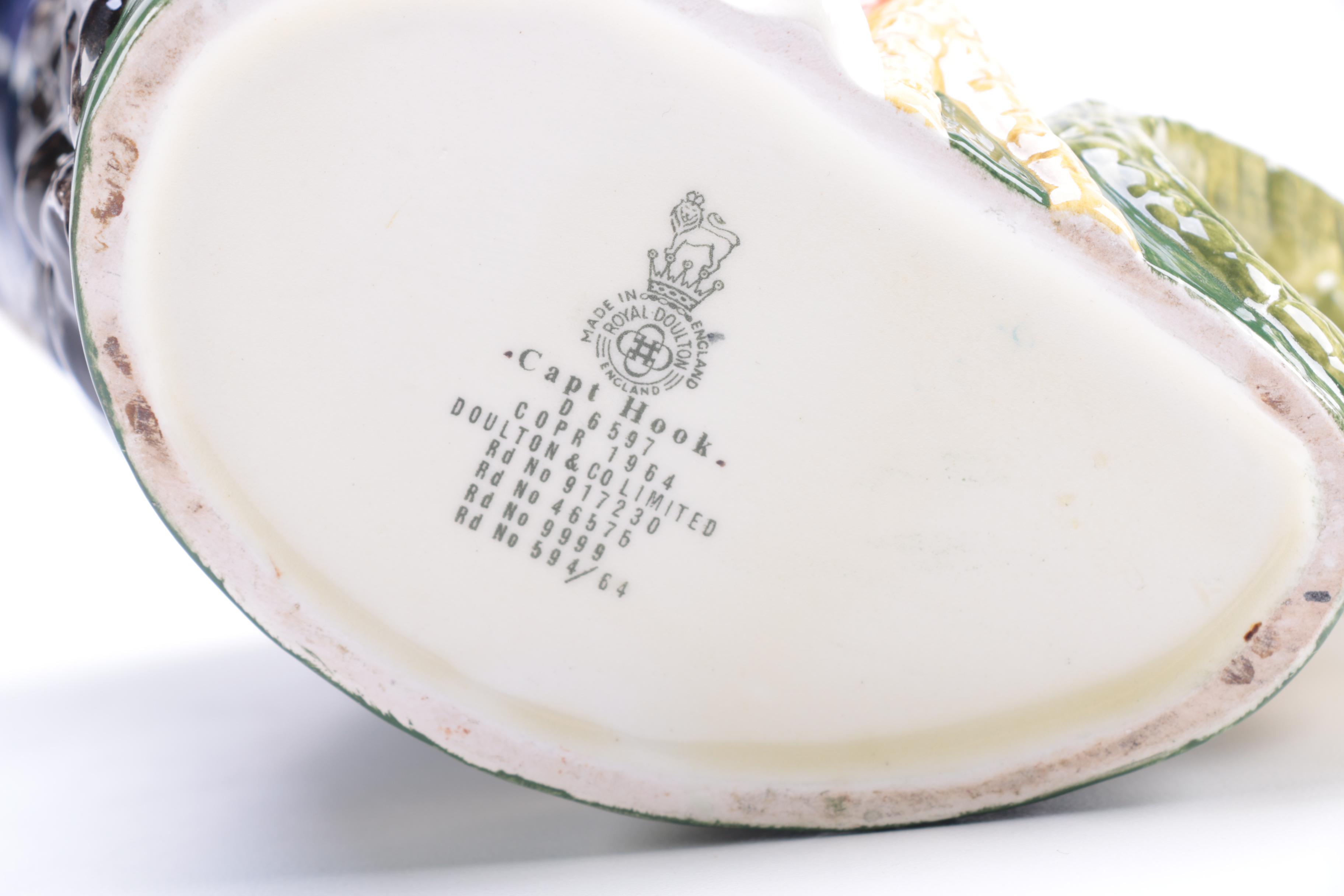 Royal Doulton Toby Mugs of Pirates