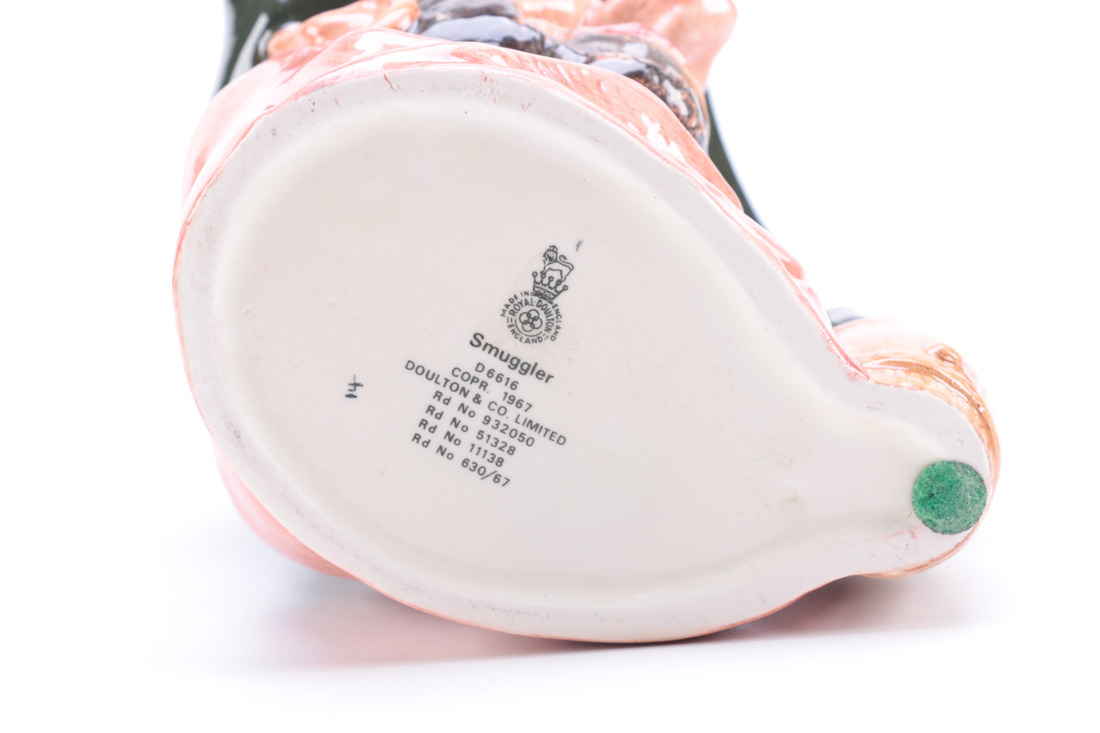 Royal Doulton Toby Mugs of Pirates