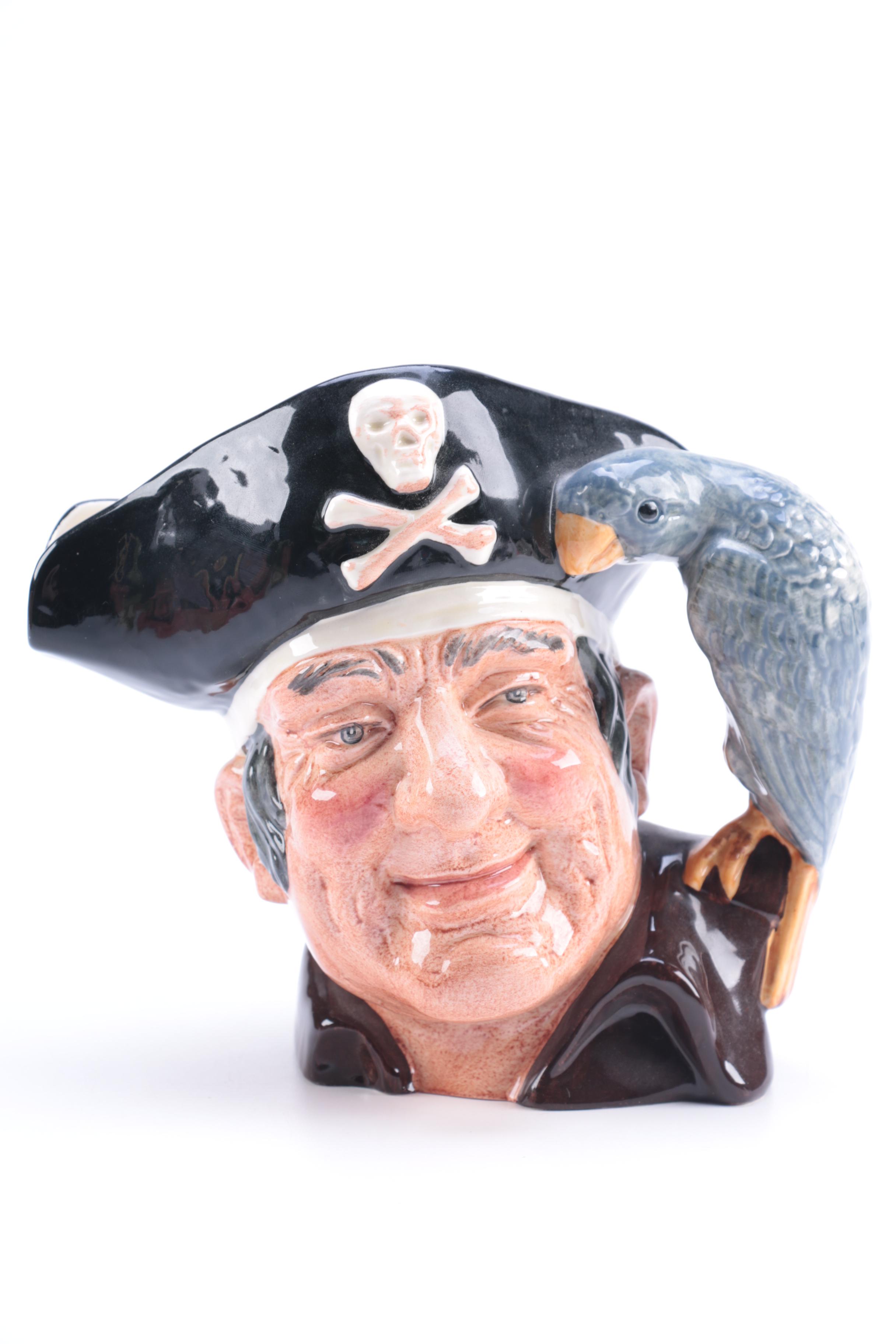 Royal Doulton Toby Mugs of Pirates