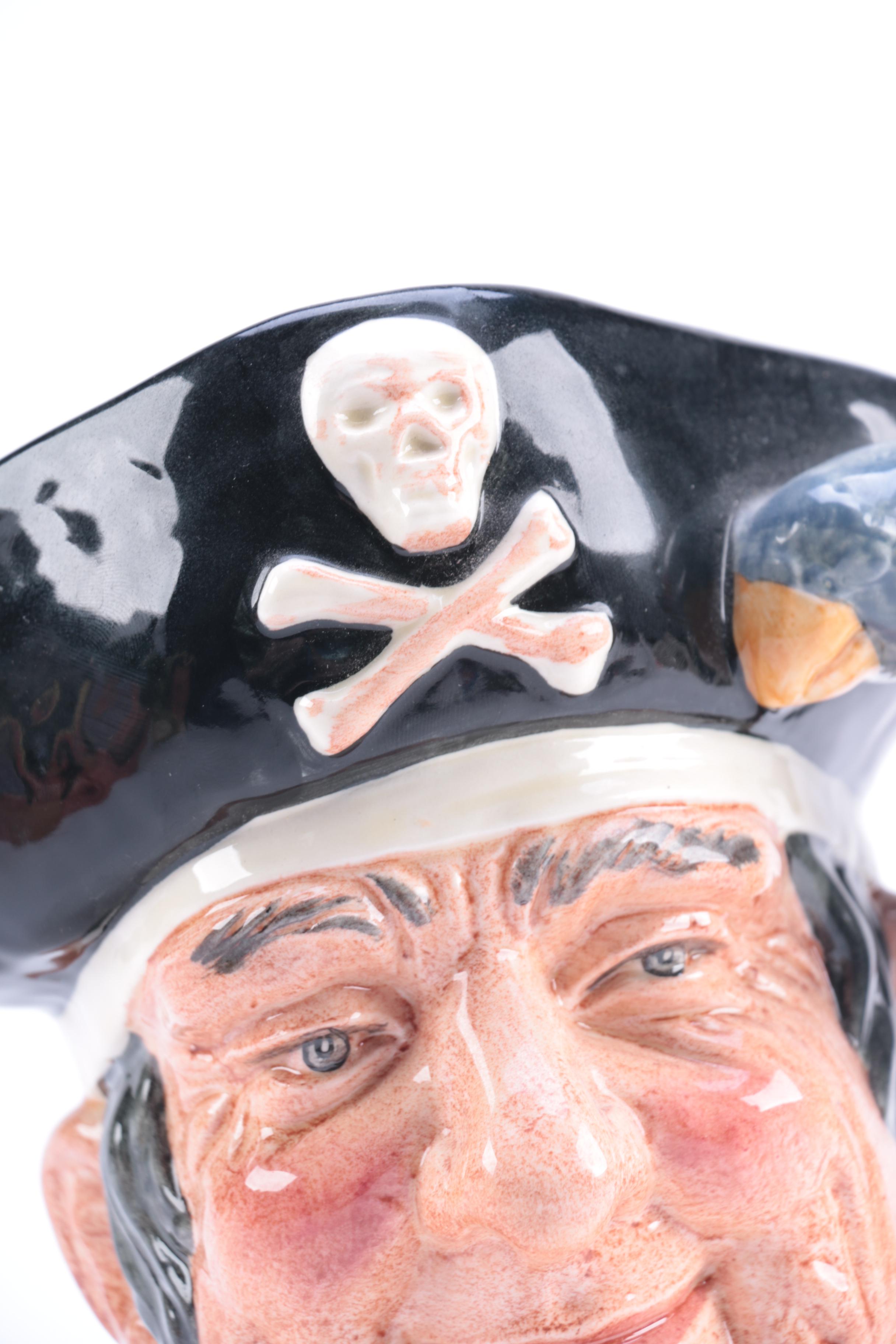 Royal Doulton Toby Mugs of Pirates