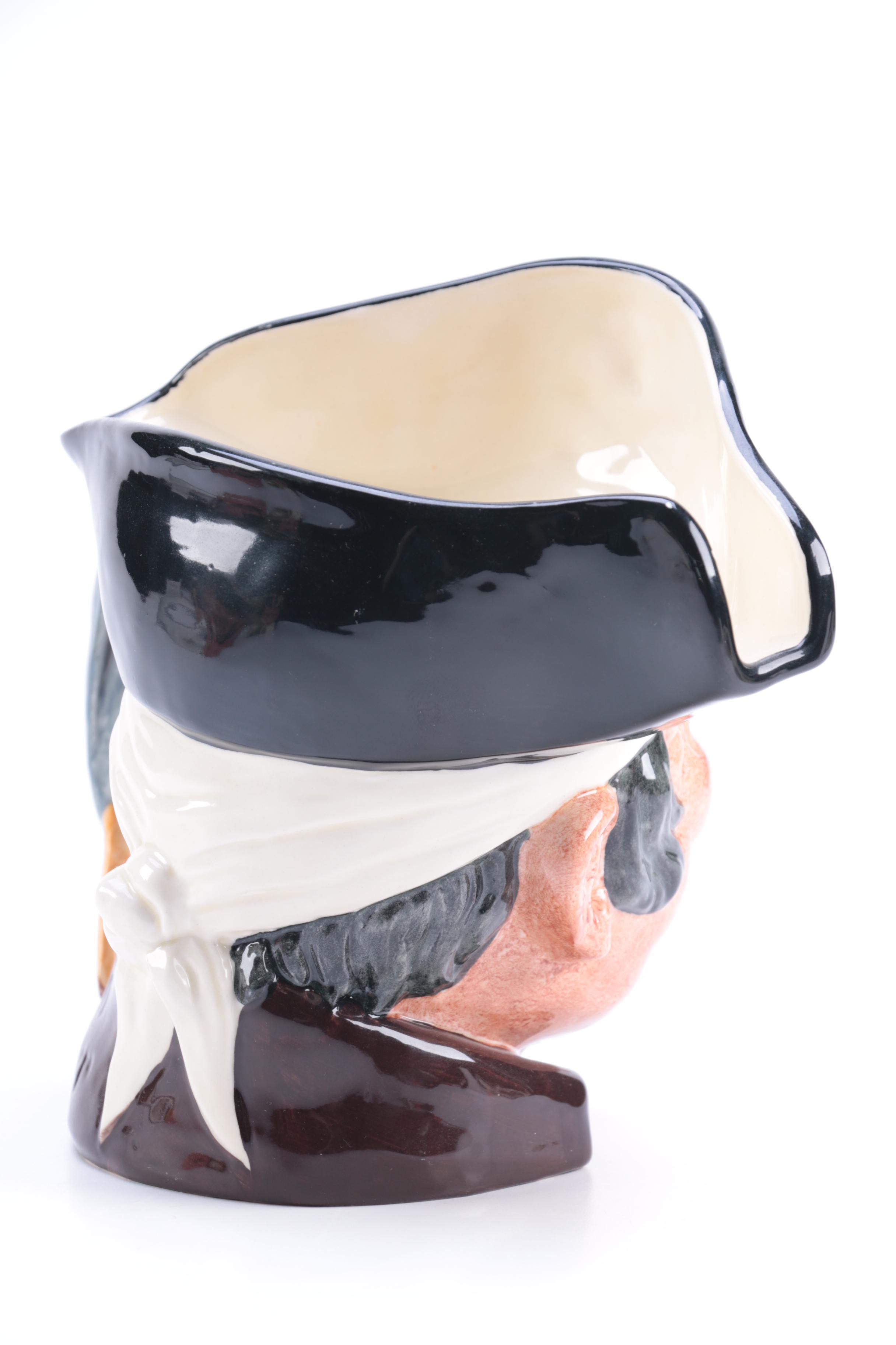 Royal Doulton Toby Mugs of Pirates