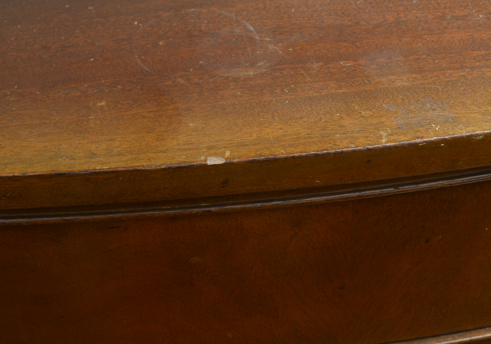 Vintage Sheraton Style Mahogany Chest of Drawers