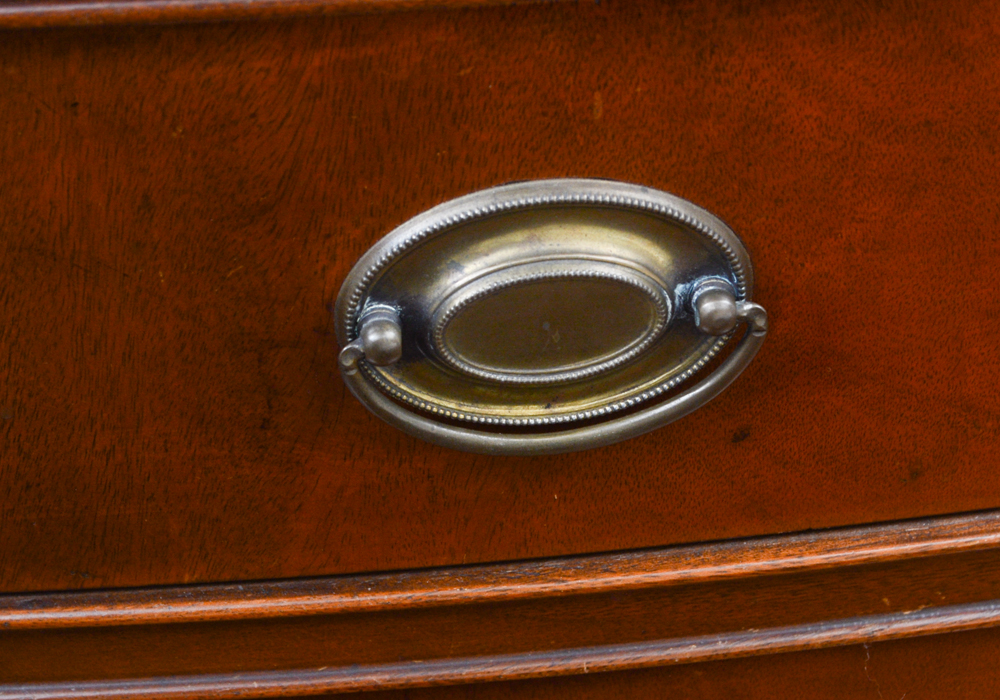 Vintage Sheraton Style Mahogany Chest of Drawers
