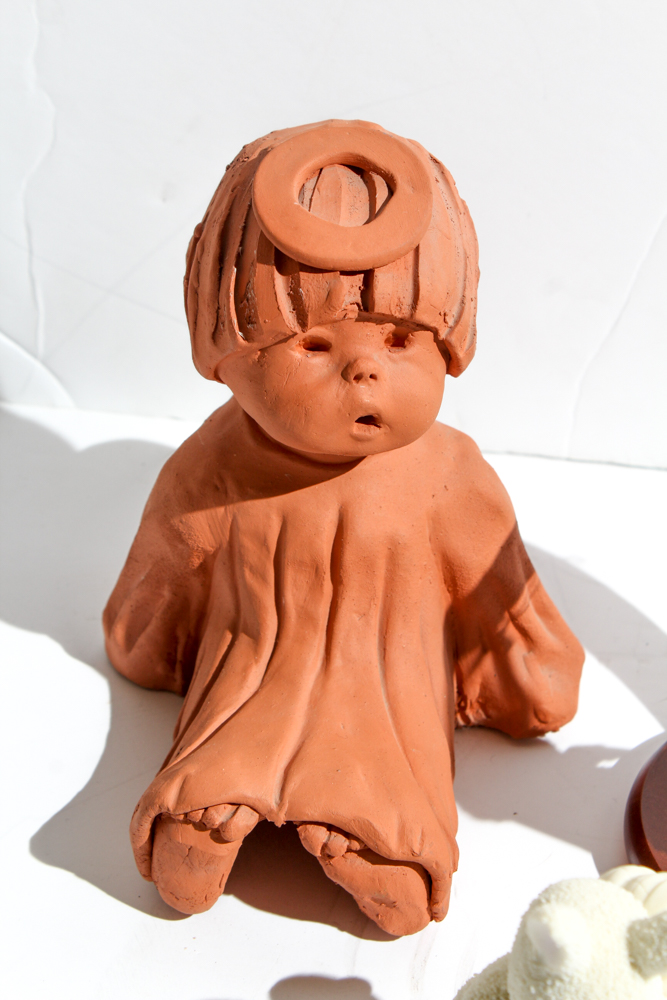 Anne Entis Angel and Sudio 56 Christmas Figurines