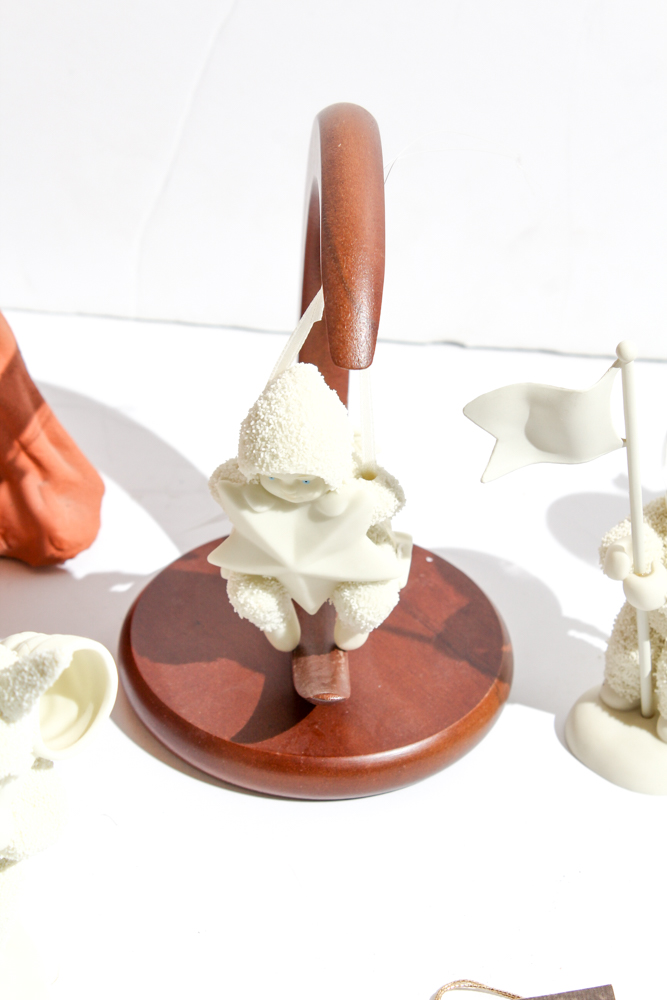 Anne Entis Angel and Sudio 56 Christmas Figurines