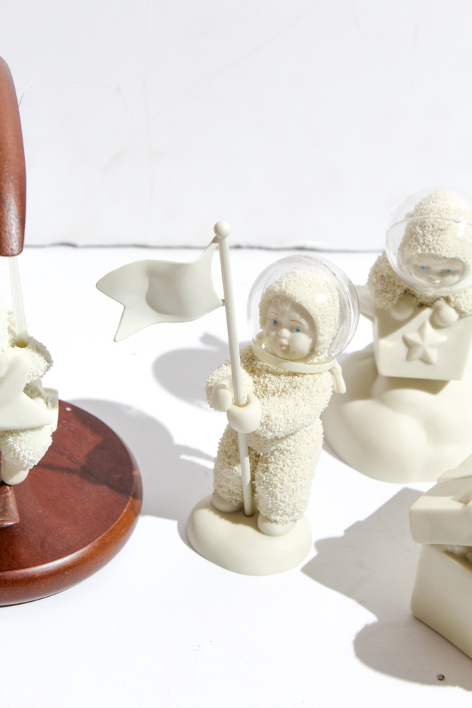 Anne Entis Angel and Sudio 56 Christmas Figurines