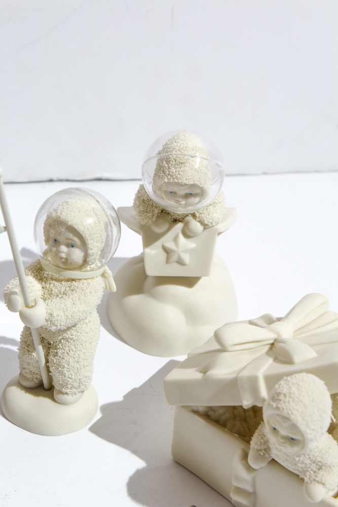 Anne Entis Angel and Sudio 56 Christmas Figurines