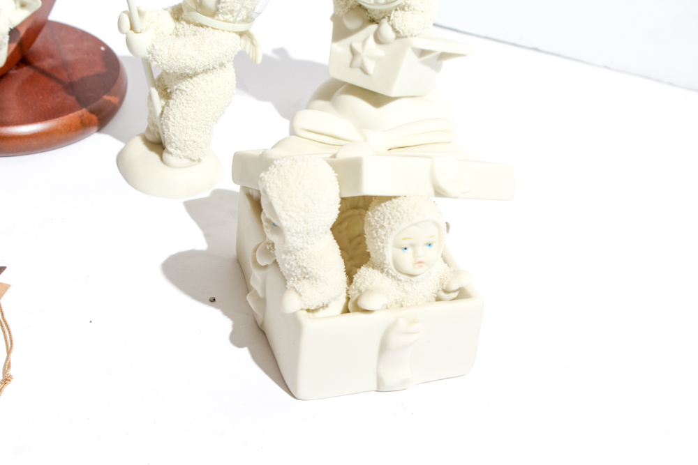 Anne Entis Angel and Sudio 56 Christmas Figurines