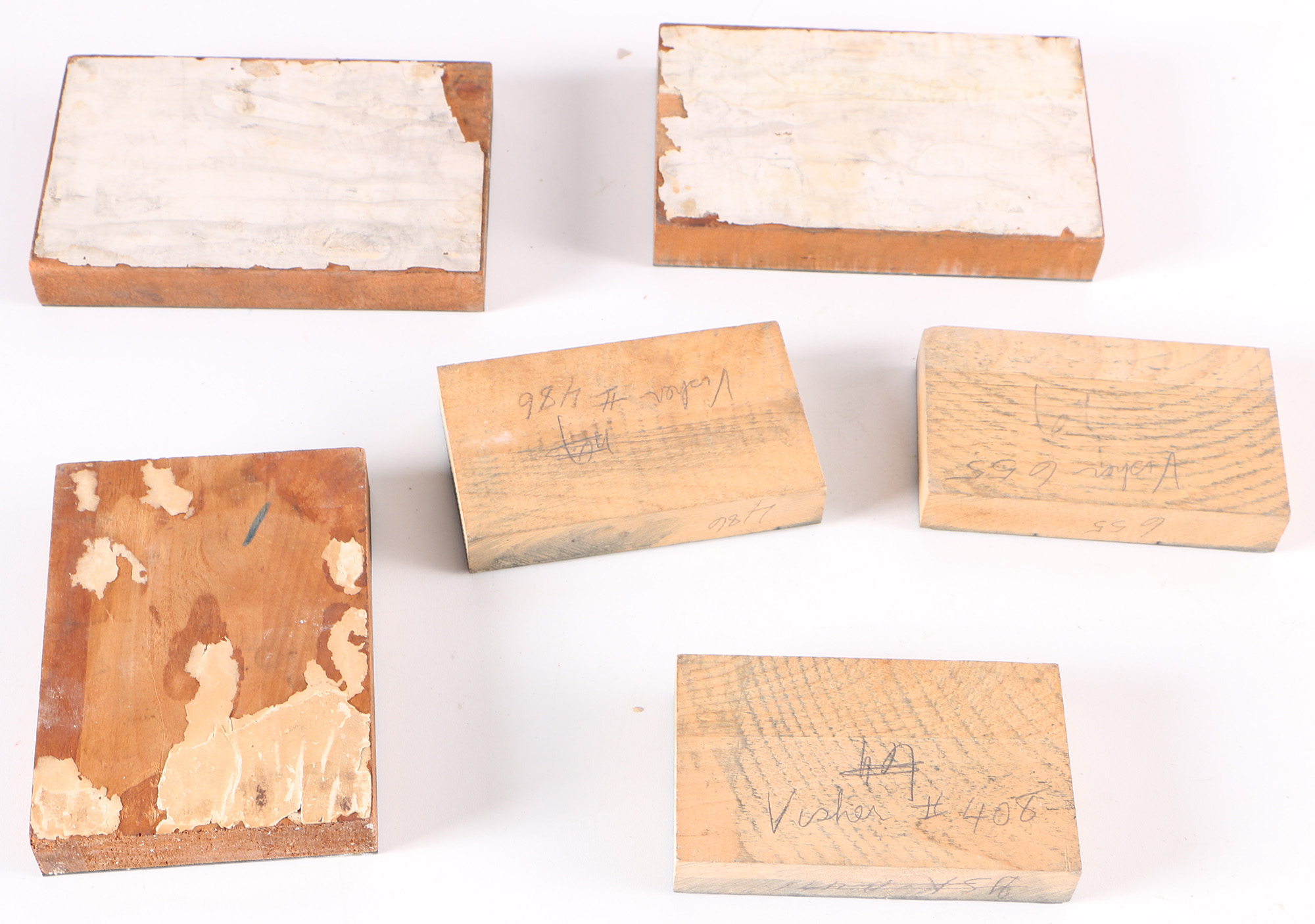 Vintage Geographical Printing Blocks