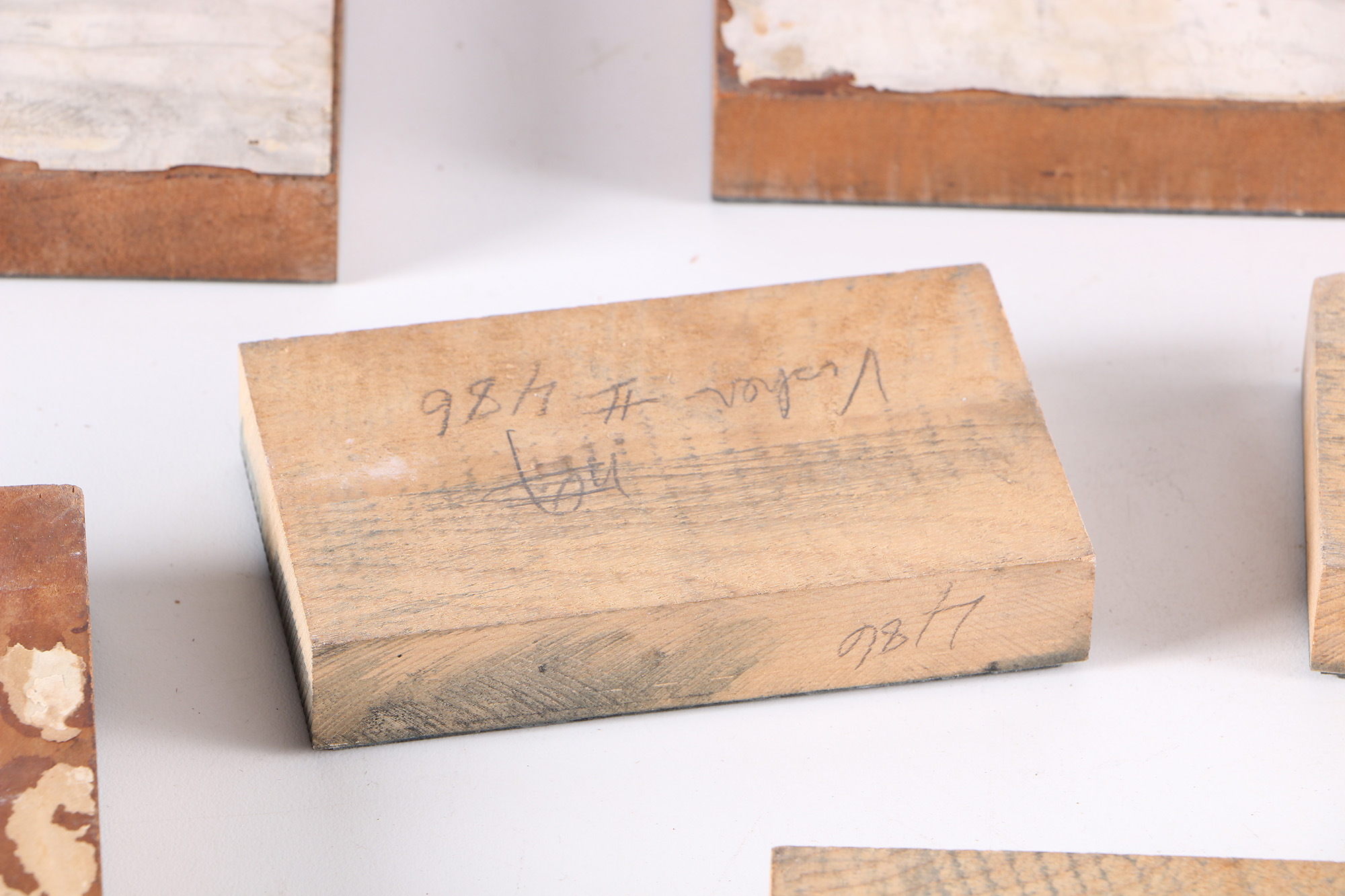 Vintage Geographical Printing Blocks