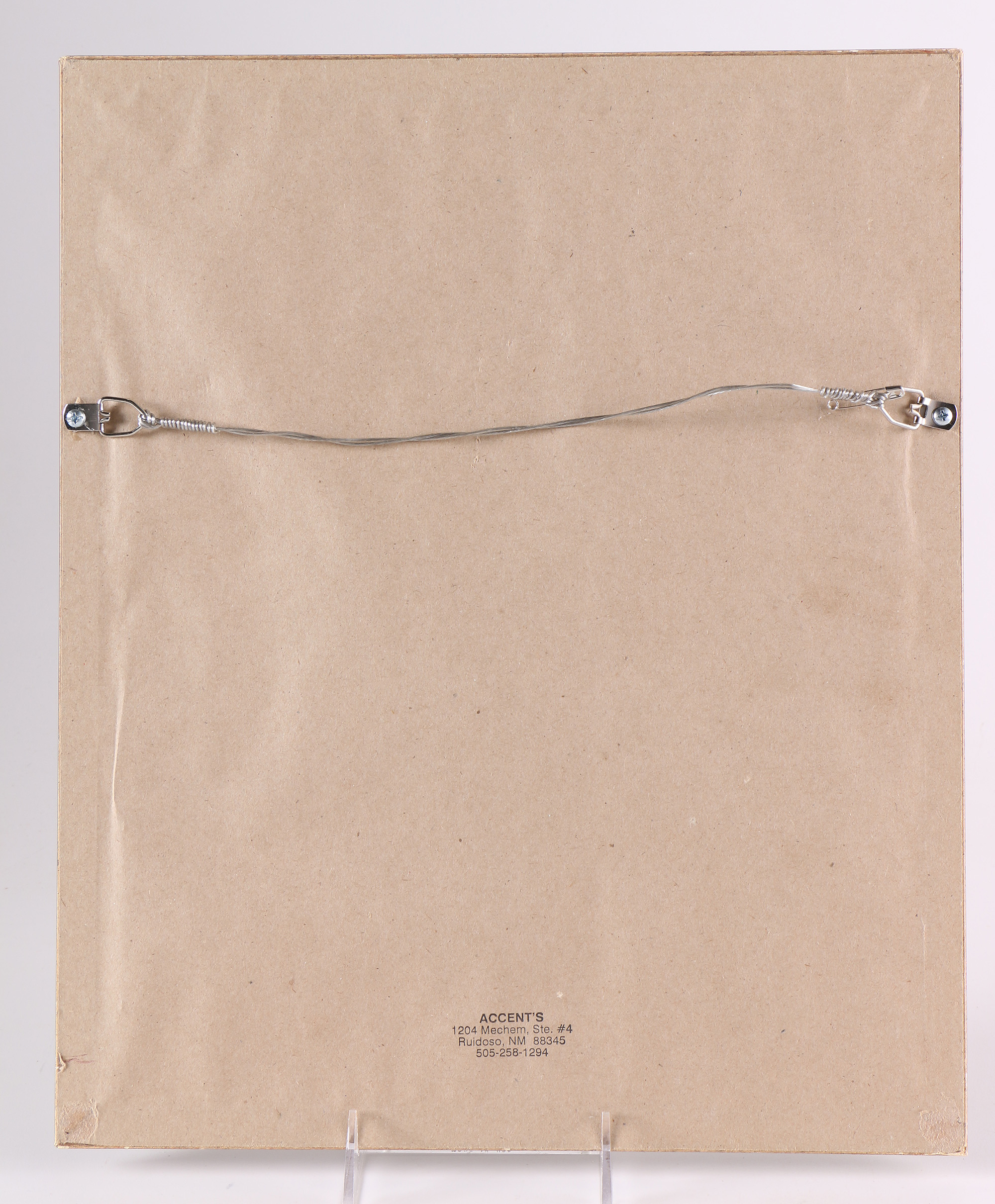 "The Parting Glance" Chromolithograph on Paper