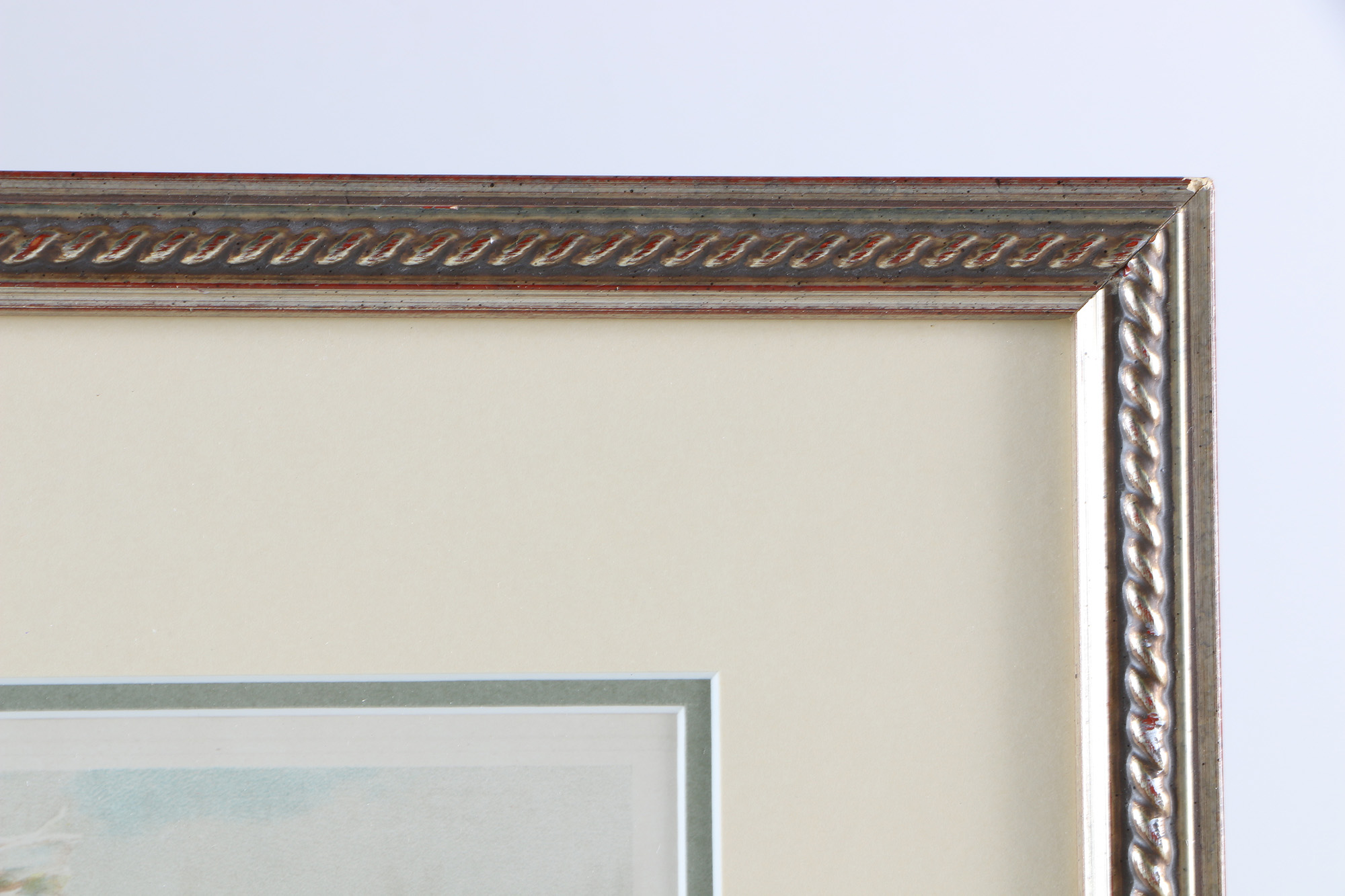 "The Parting Glance" Chromolithograph on Paper