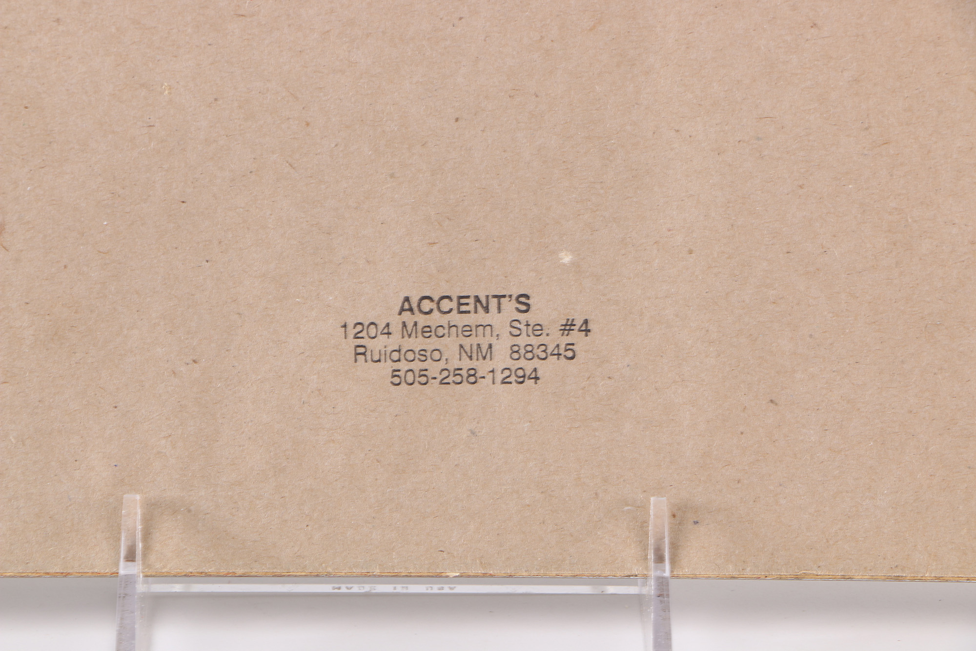 "The Parting Glance" Chromolithograph on Paper