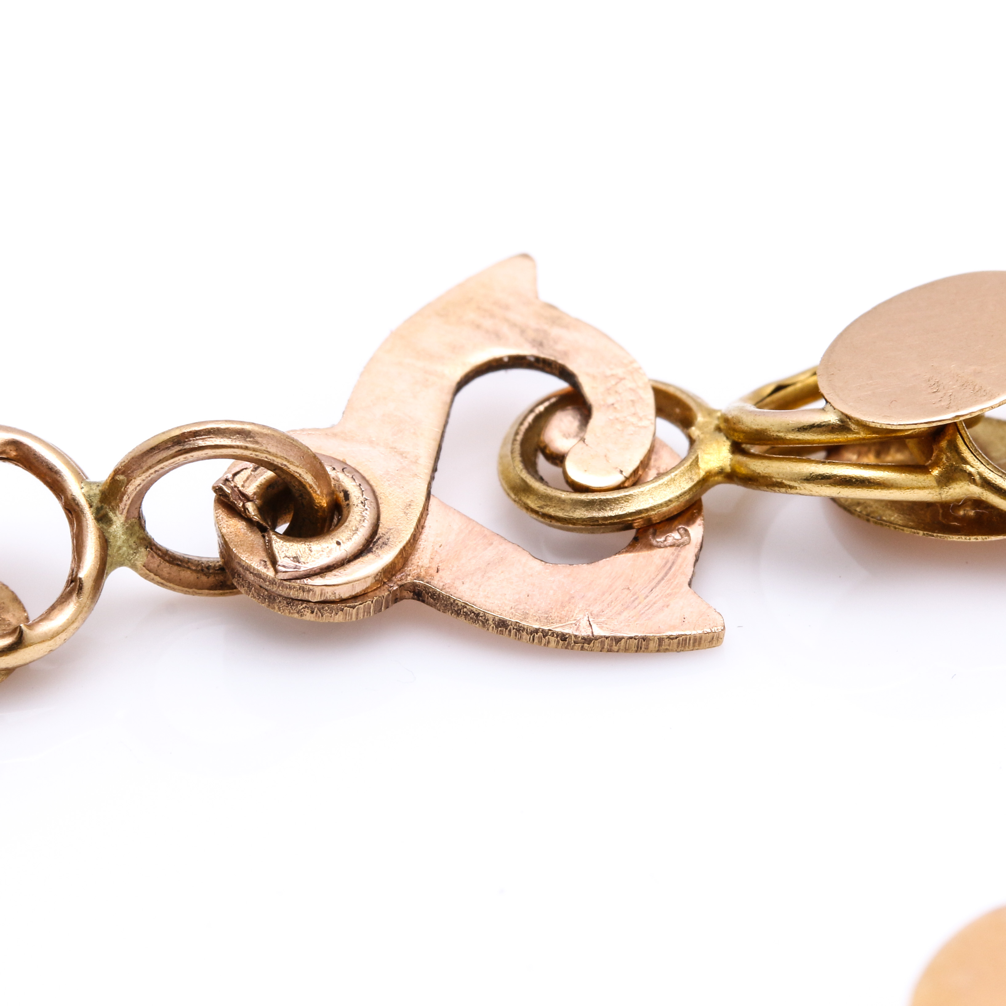 14K Yellow Gold Chain Link Necklace