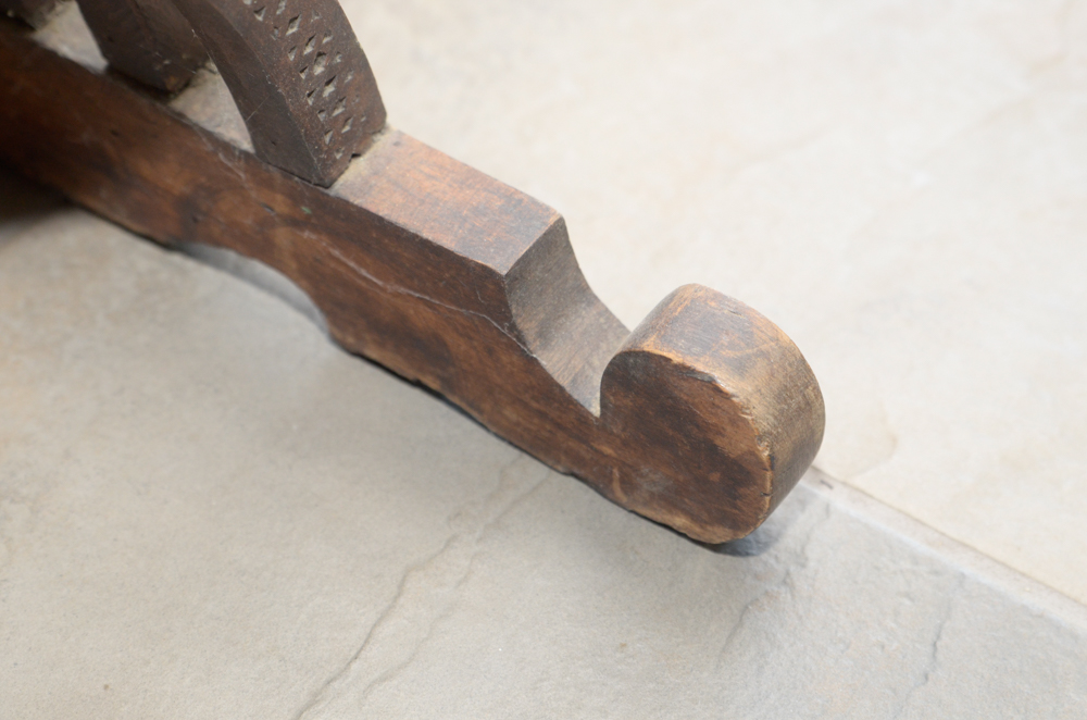 Savonarola Chair With Mother-of-Pearl Inlays