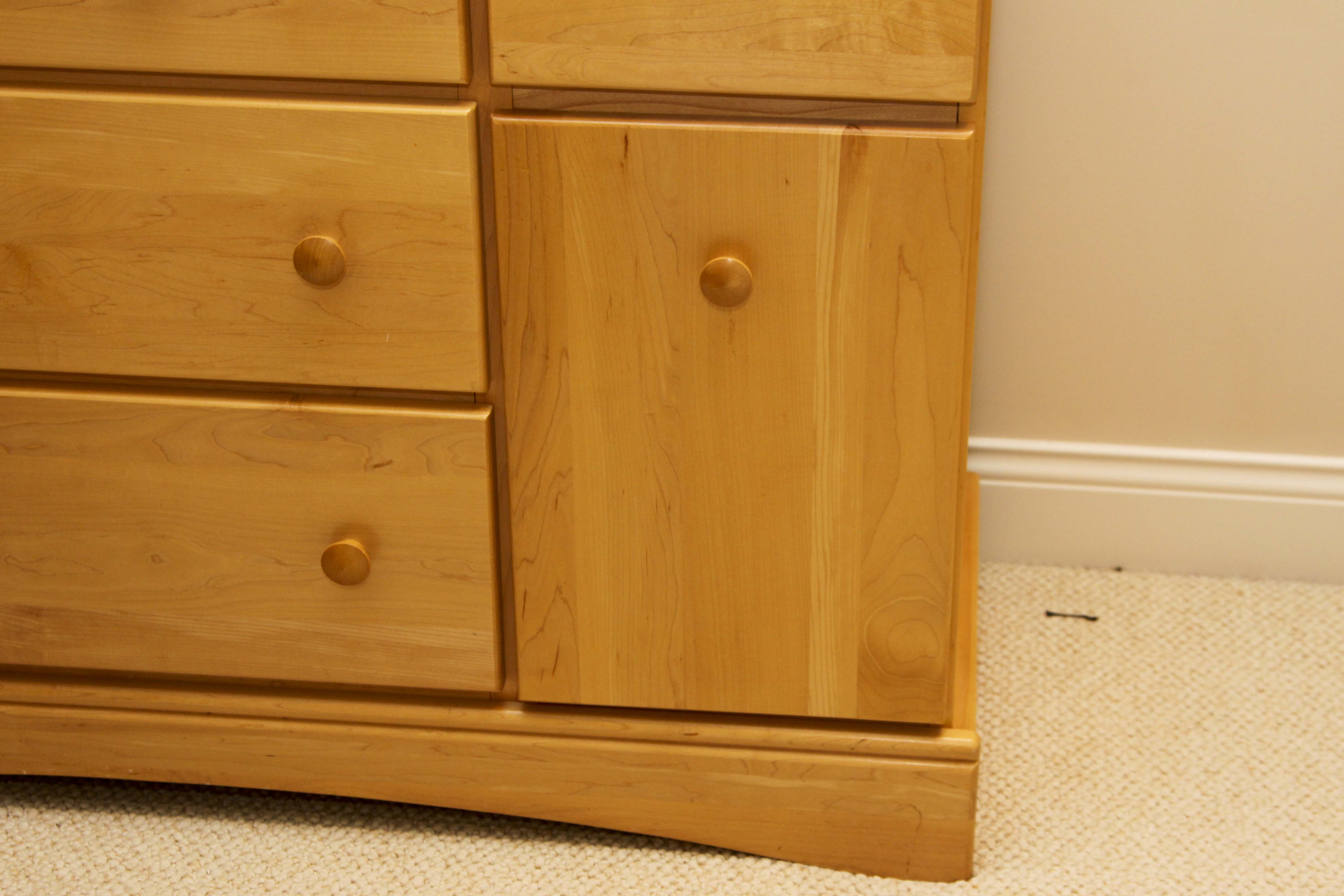 Wood Dresser and Changing Table